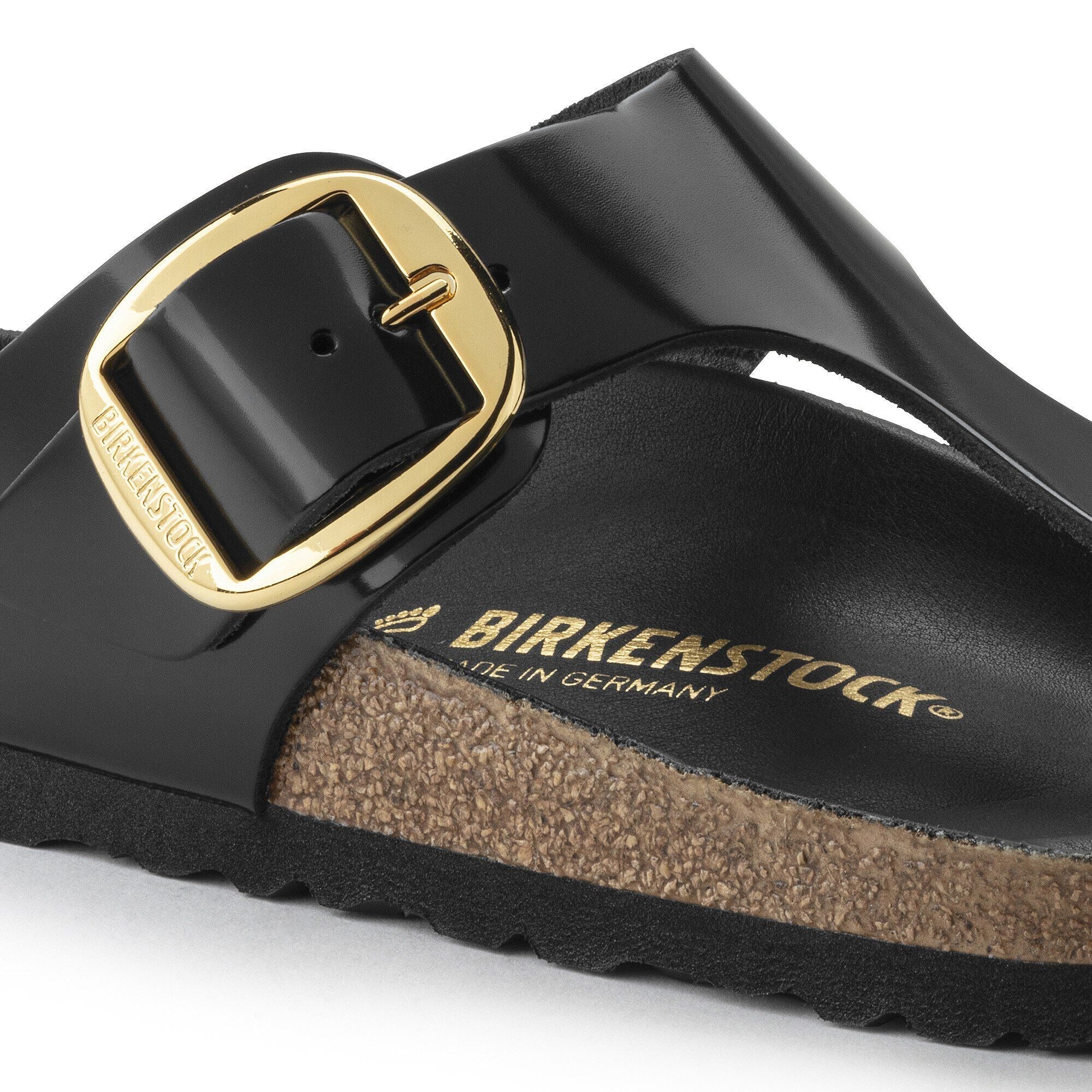 Gizeh Big Buckle | High-Shine Patent Leather | Black - Image 7