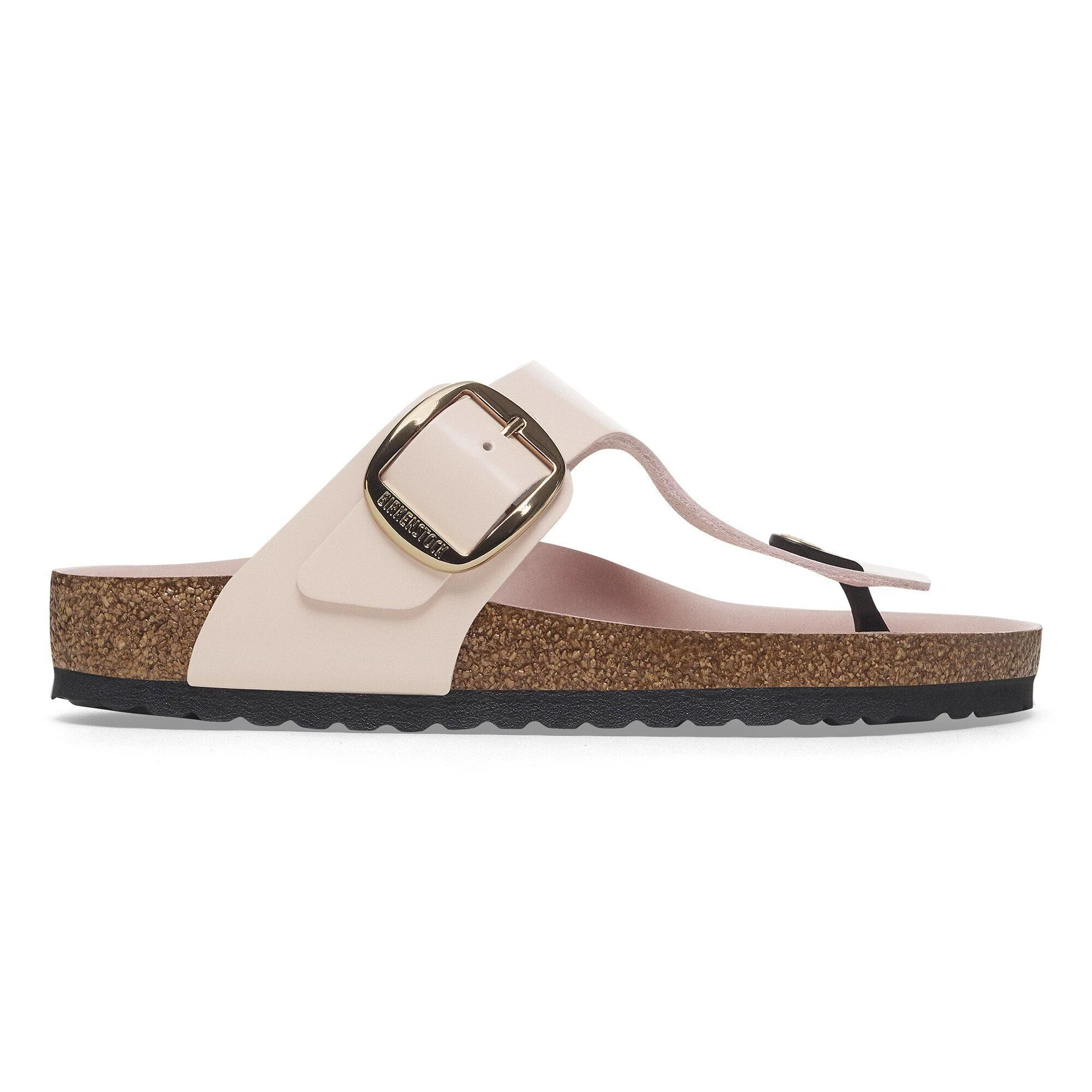 Gizeh Big Buckle | High-Shine Patent Leather | Light Rose - Image 5