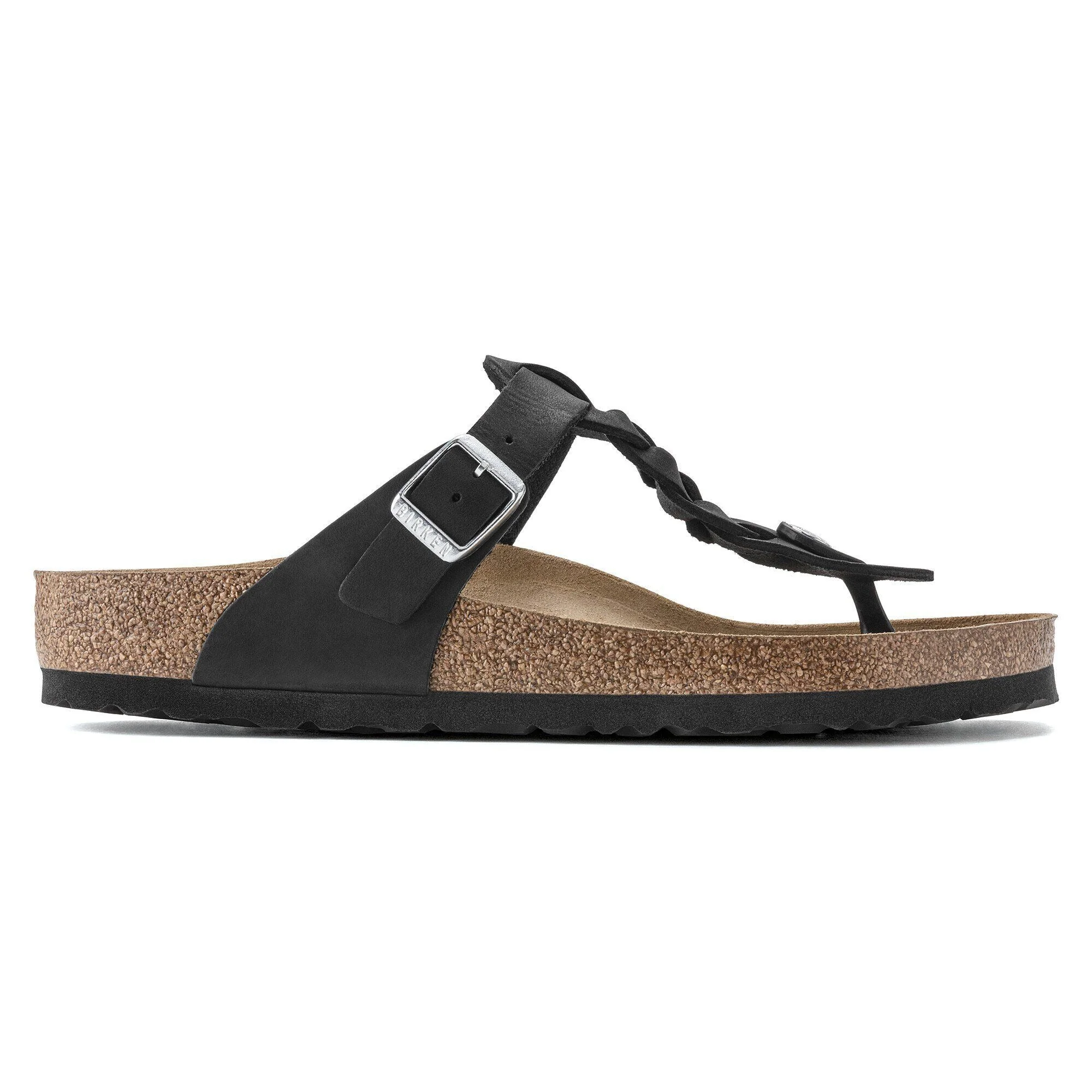 Gizeh Braided | Oiled Leather | Black - Image 5