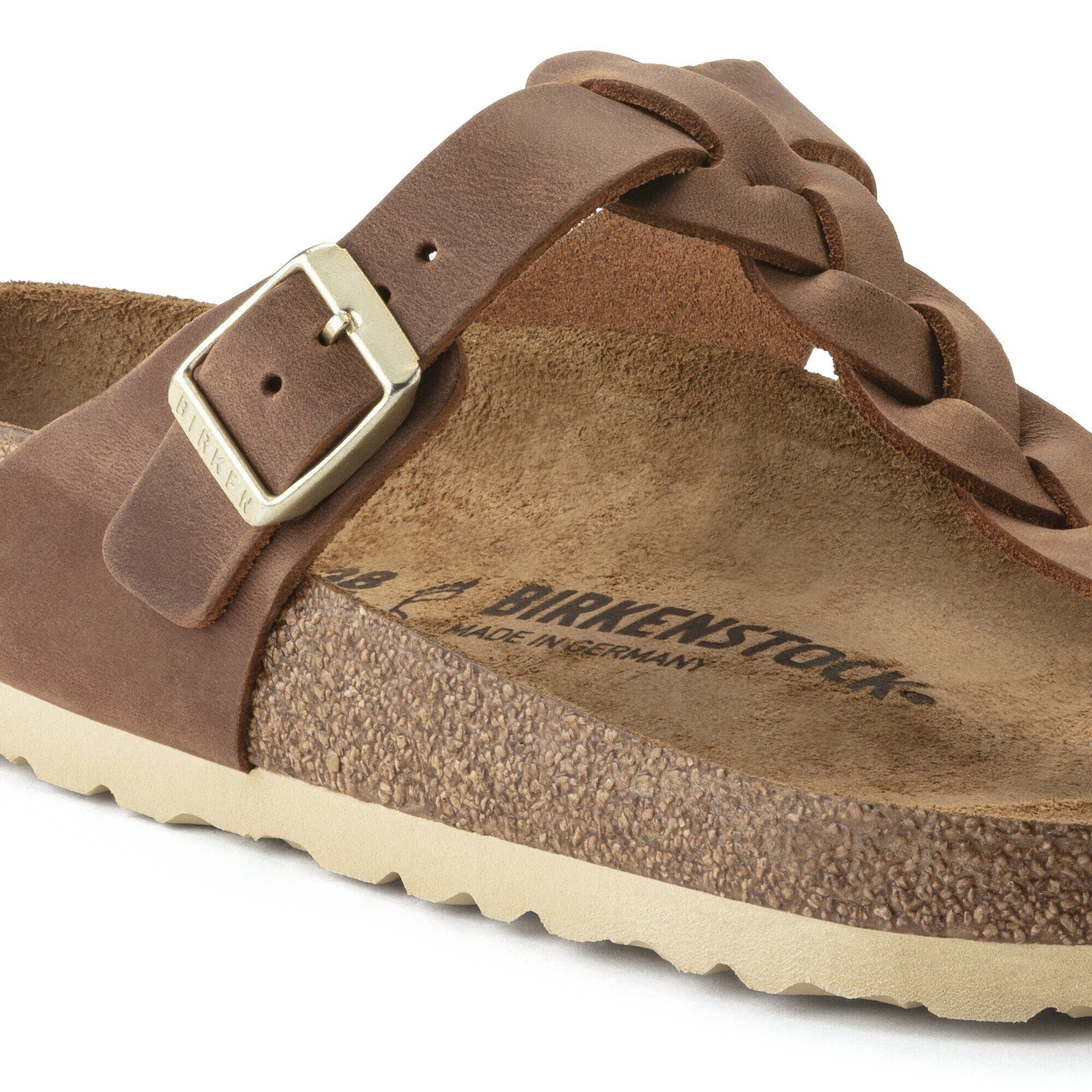 Gizeh Braided | Oiled Leather | Cognac - Image 7