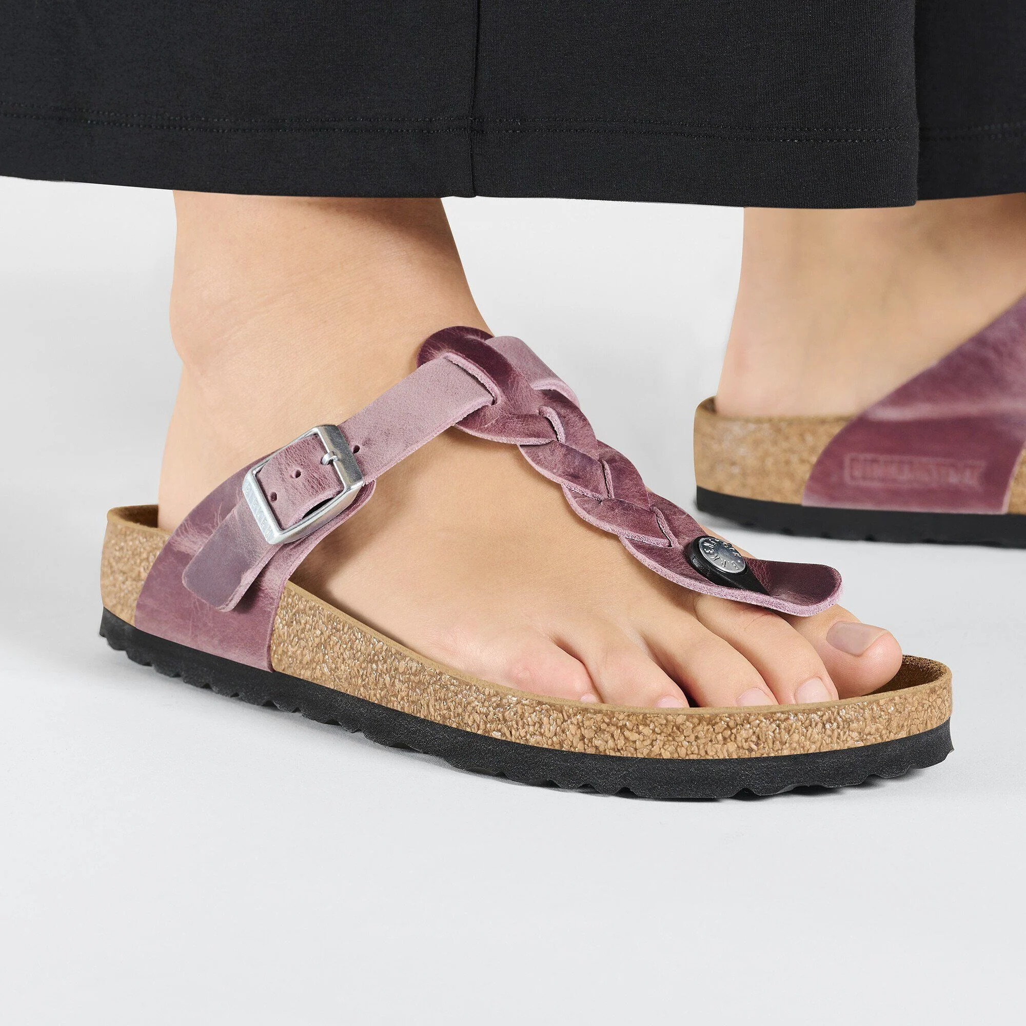 Gizeh Braided | Oiled Leather | Lavender - Image 2