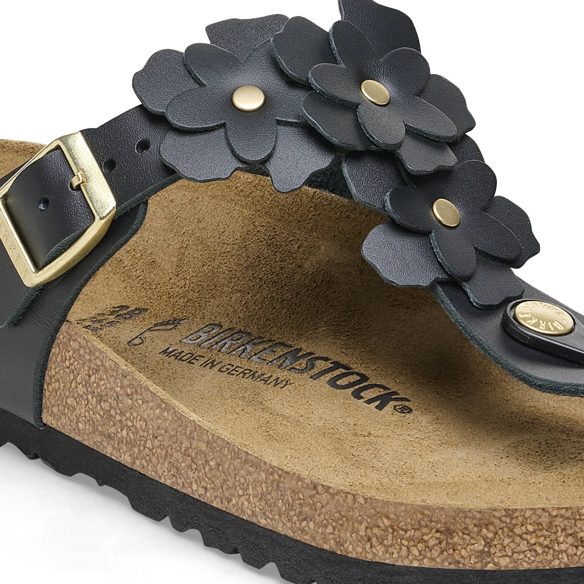 Gizeh Flower | Leather | Black - Image 7