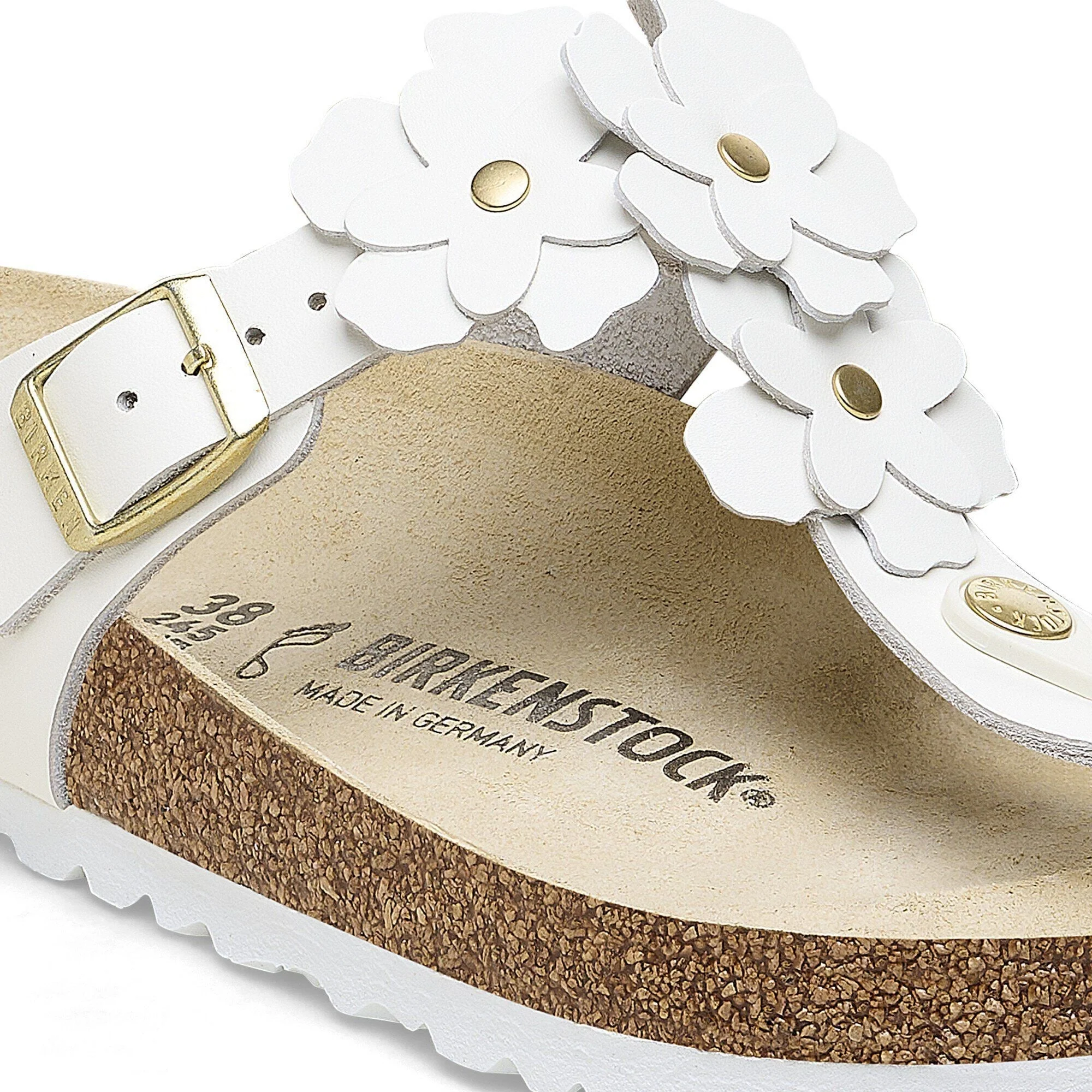 Gizeh Flower | Leather | White - Image 7