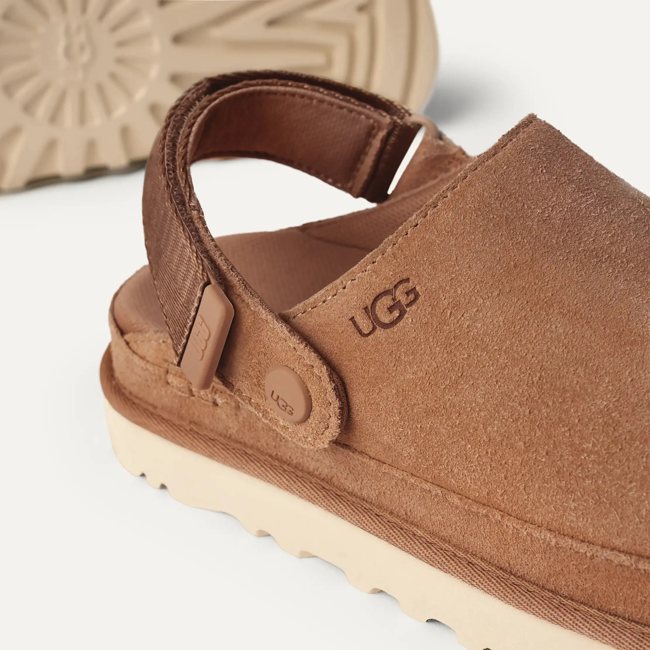 Goldenstar Clog | Women | Suede | Chestnut - Image 4
