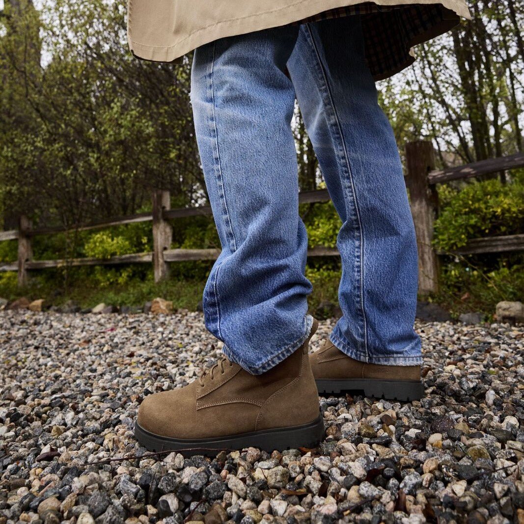 Highwood Lace Mid | Men | Suede | Dark Tea - Image 2