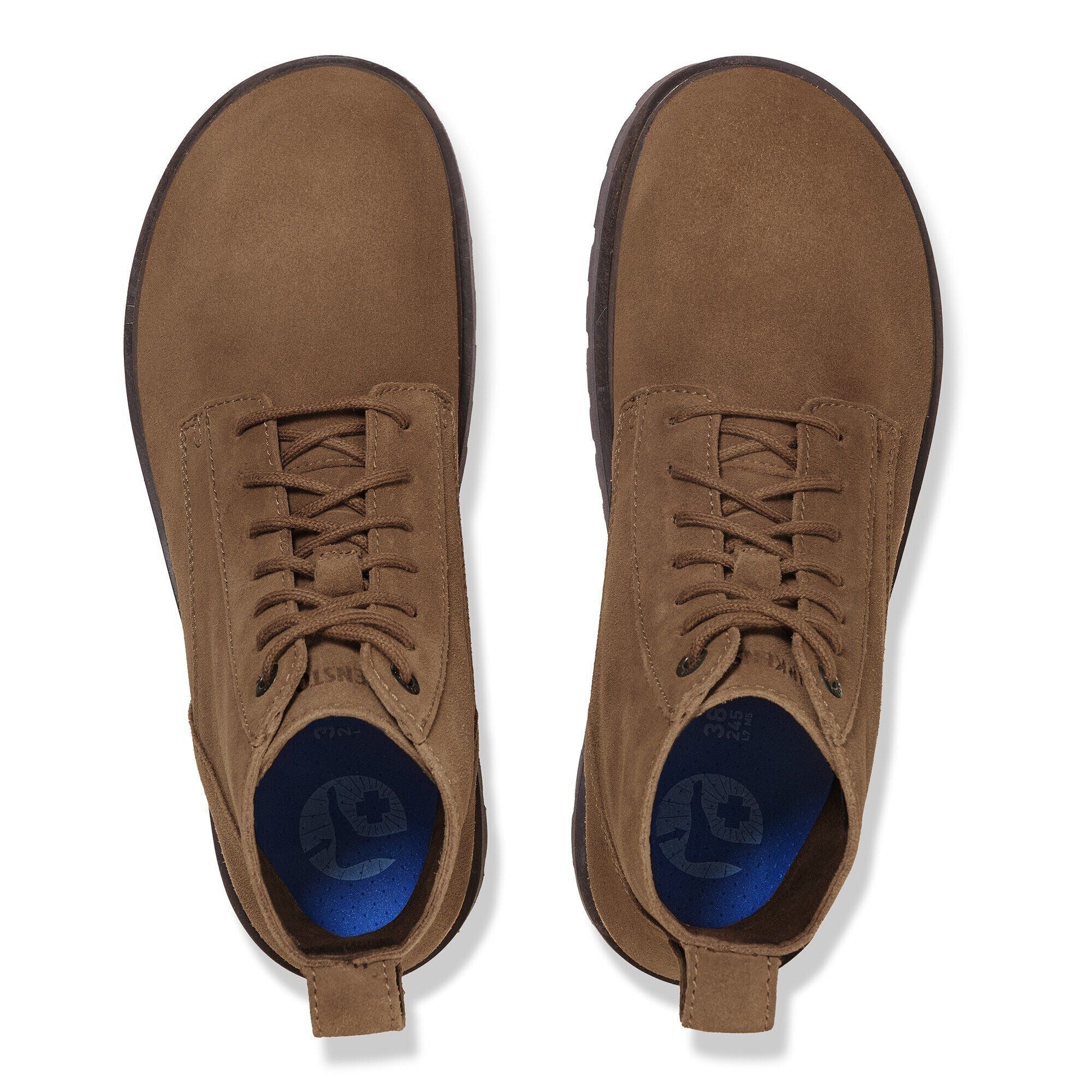 Highwood Lace Mid | Men | Suede | Dark Tea - Image 4
