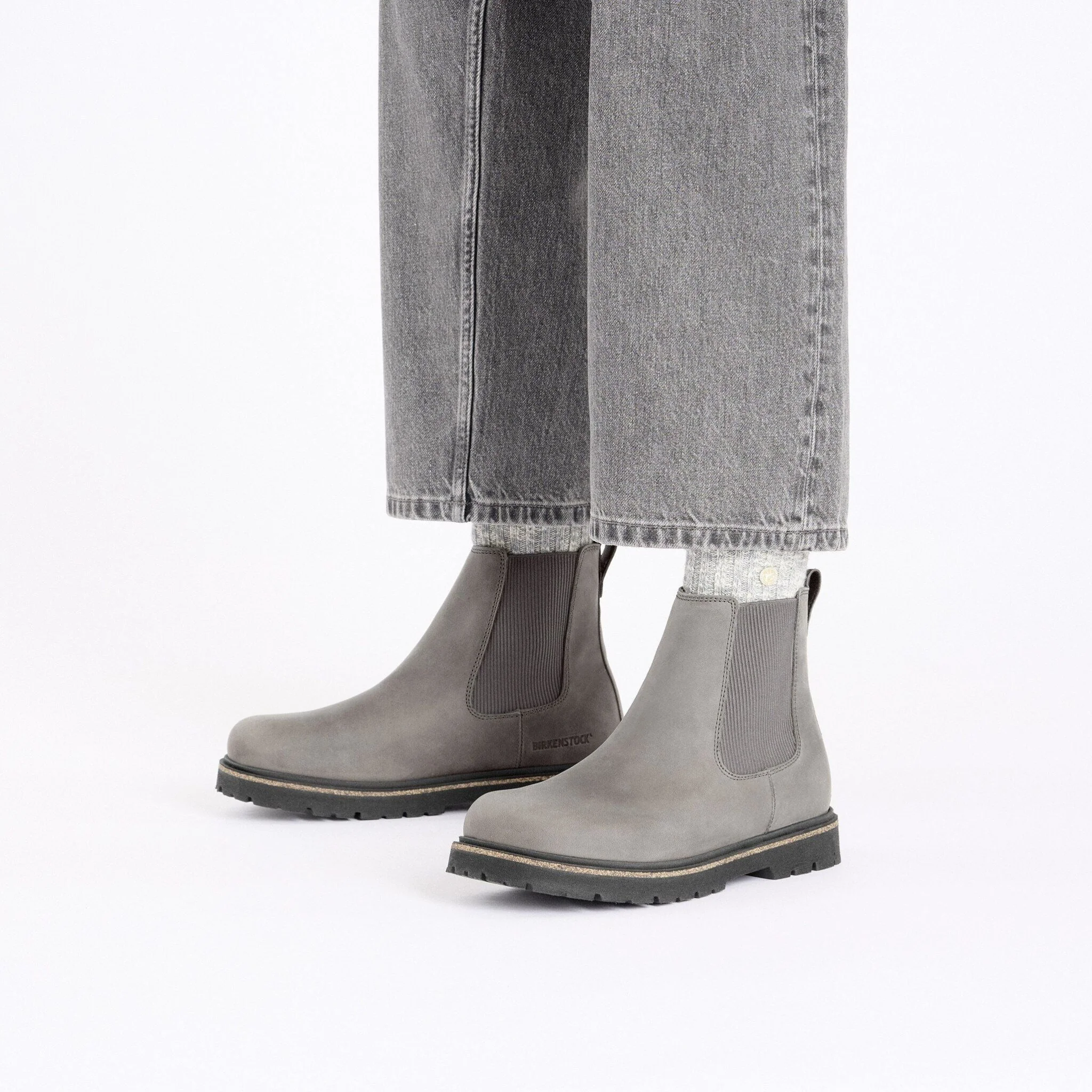 Highwood Slip On | Men | Nubuck | Graphite - Image 3