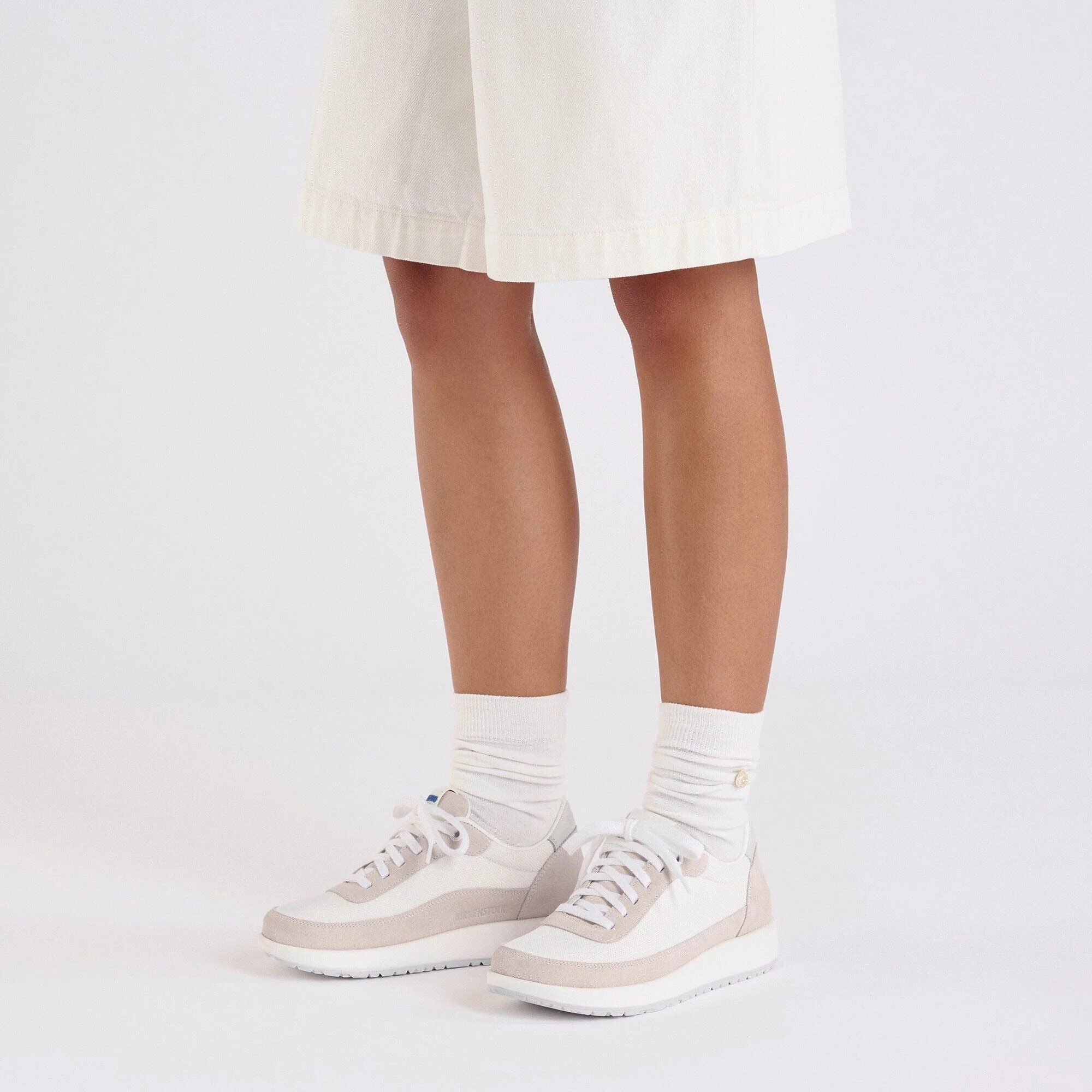 Honnef City | Suede/Textile | Antique White - Image 3