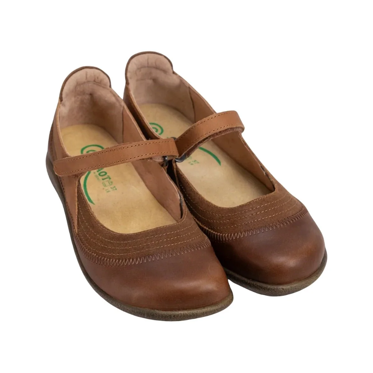 Kirei | Leather | Latte/Saddle Brown - Image 2