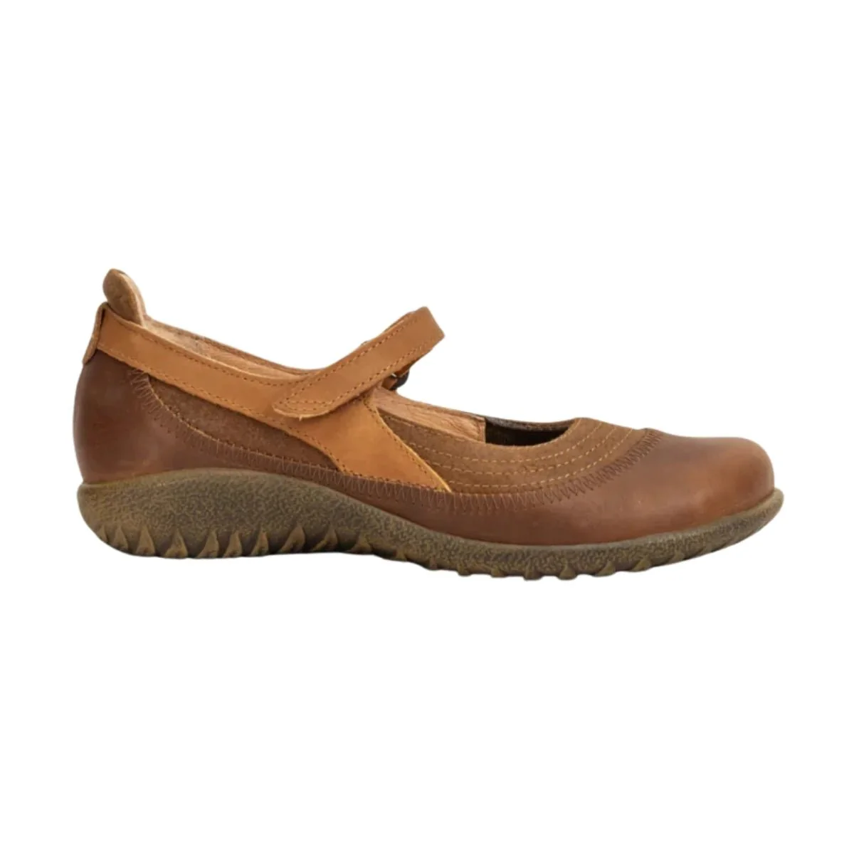Kirei | Leather | Latte/Saddle Brown - Image 4