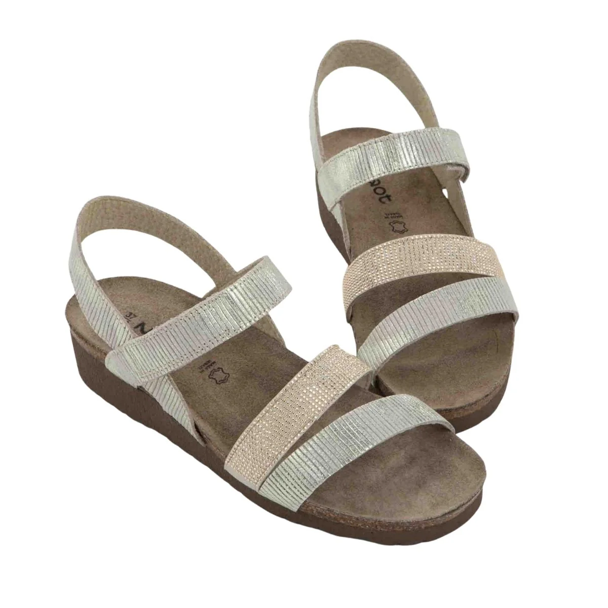 Krista | Suede | Platinum Stripe - Image 2