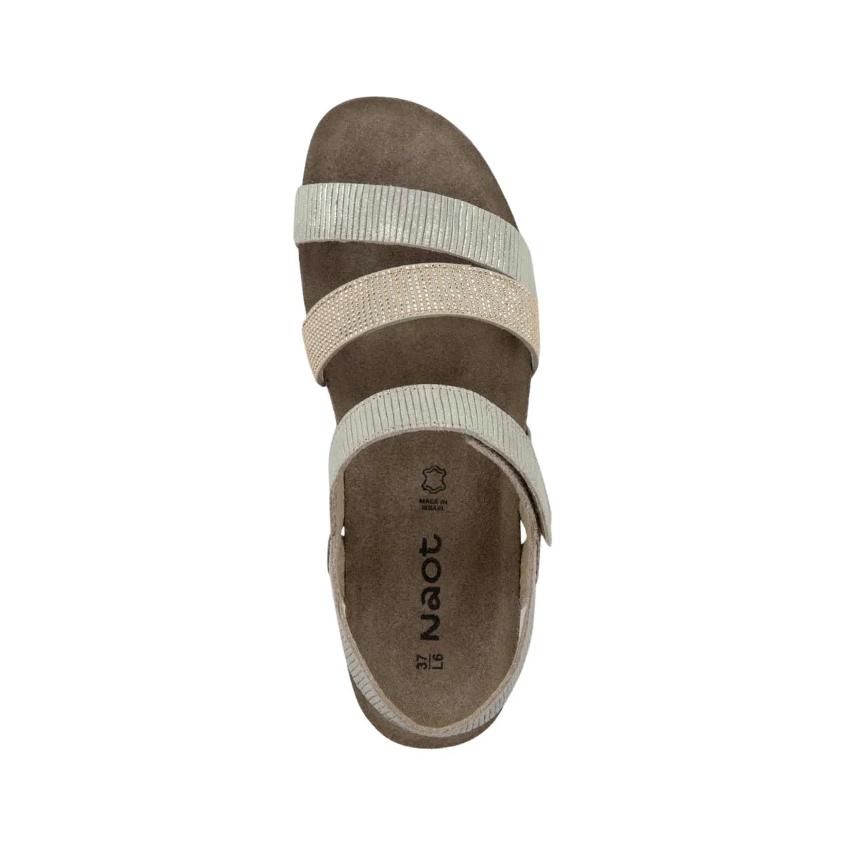 Krista | Suede | Platinum Stripe - Image 5