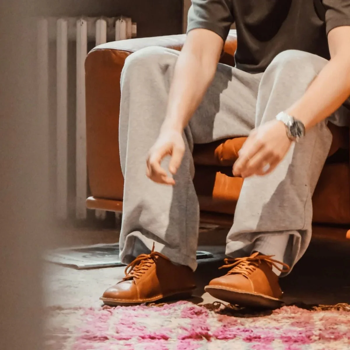Lisboa | Leather | Cognac Brown - Image 4