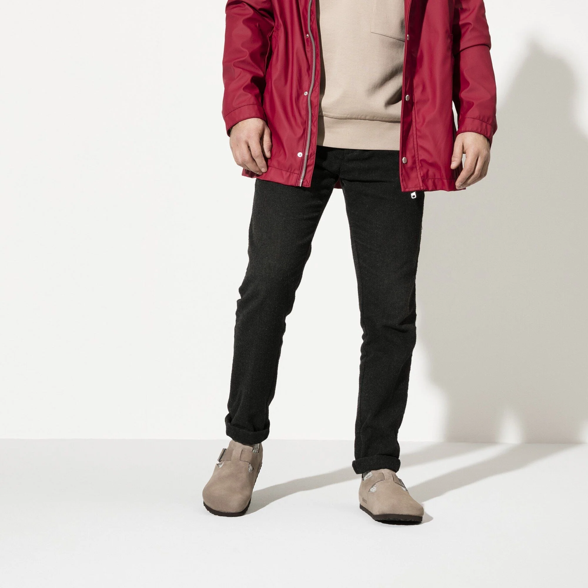 London | Suede | Taupe - Image 2