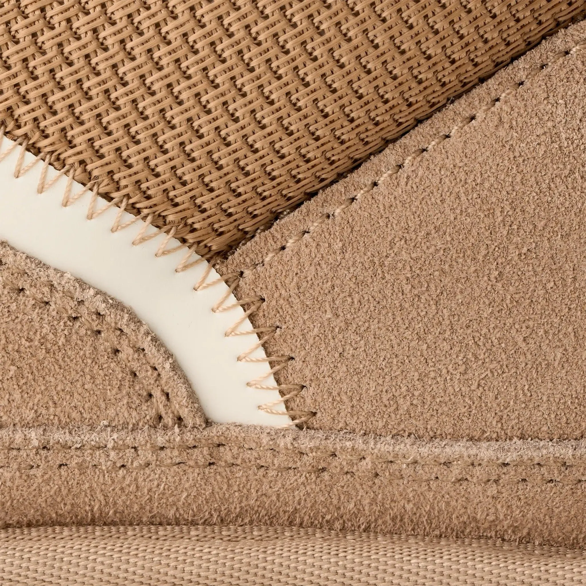 Lowmel | Women | Suede/Textile | Sand - Image 6