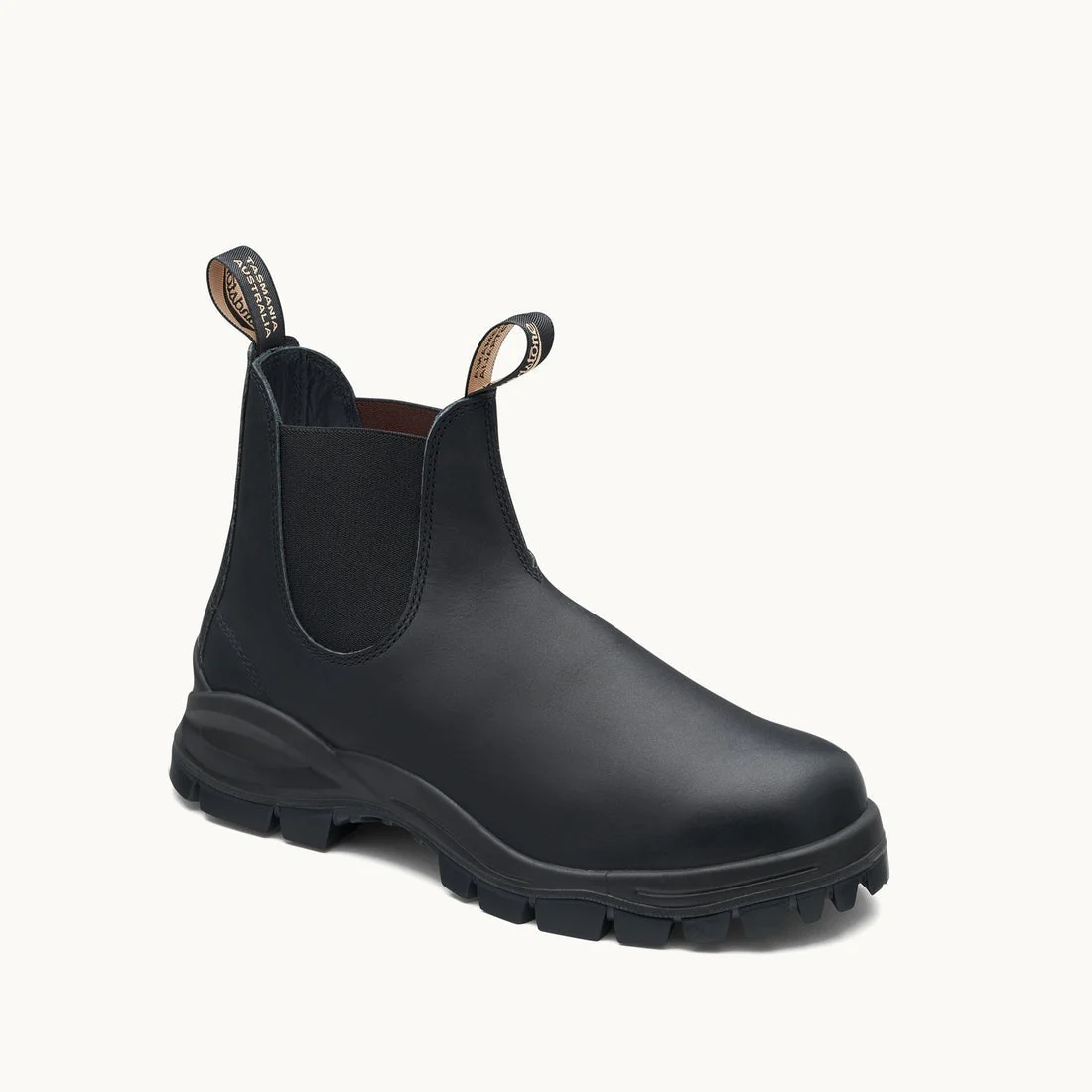 Lug Boot #2240 | Leather | Black - Image 5