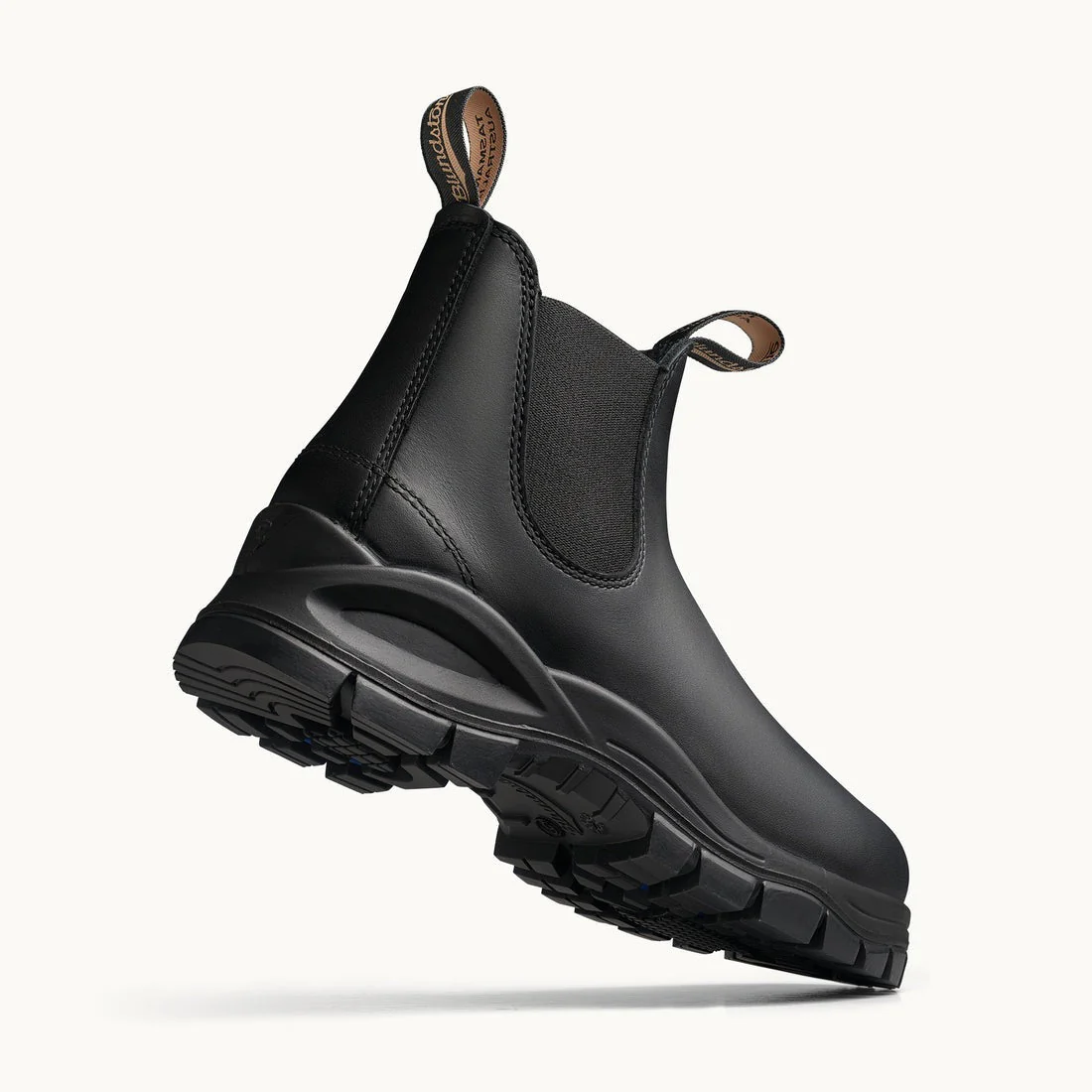 Lug Boot #2240 | Leather | Black - Image 6