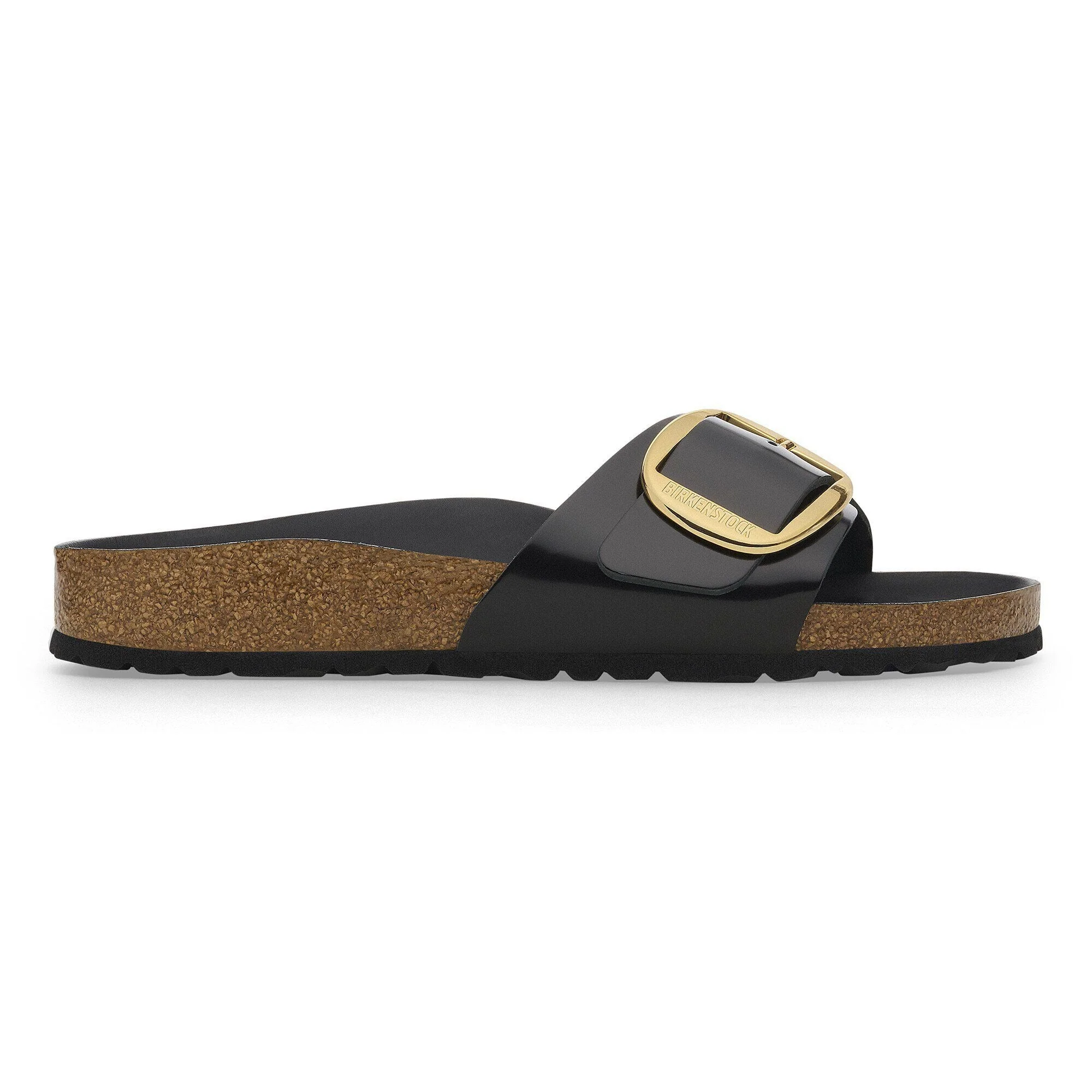Madrid Big Buckle | High Shine Patent Leather | Black - Image 5