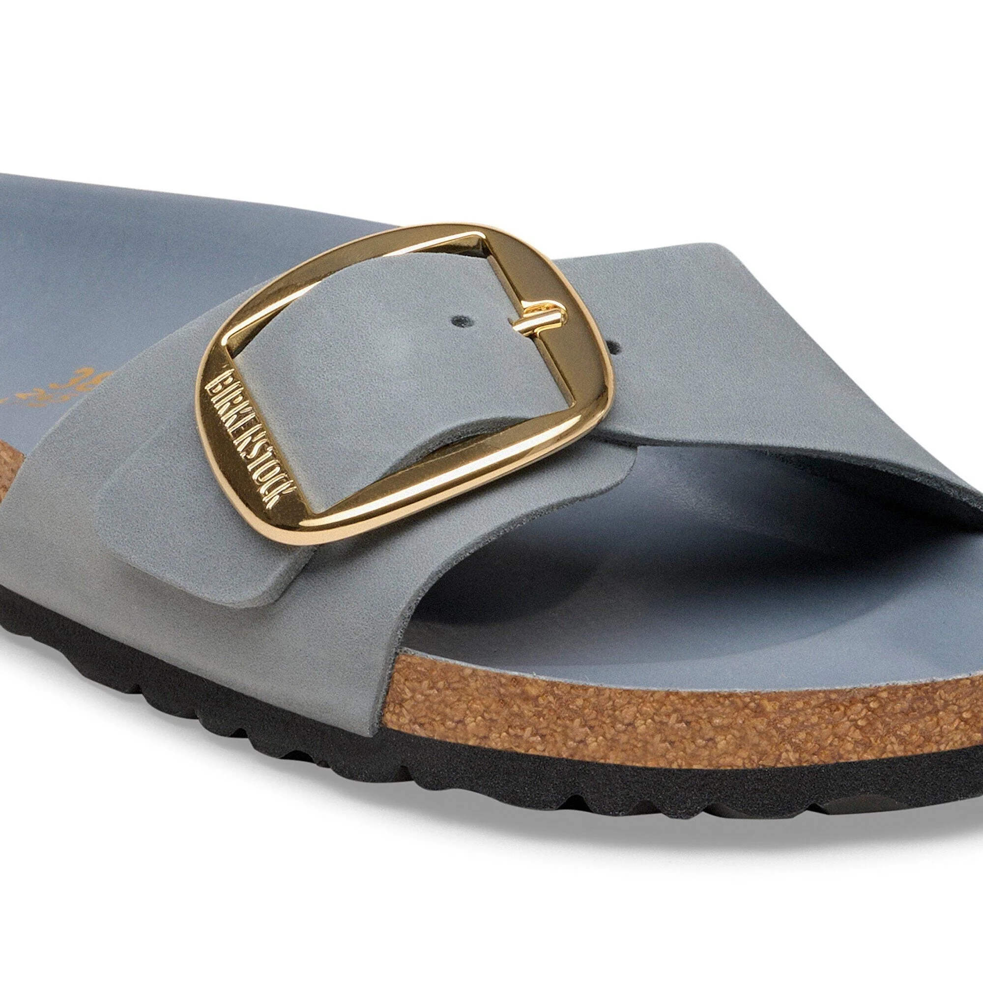 Madrid Big Buckle | Oiled Leather | Basalt Gray - Image 7