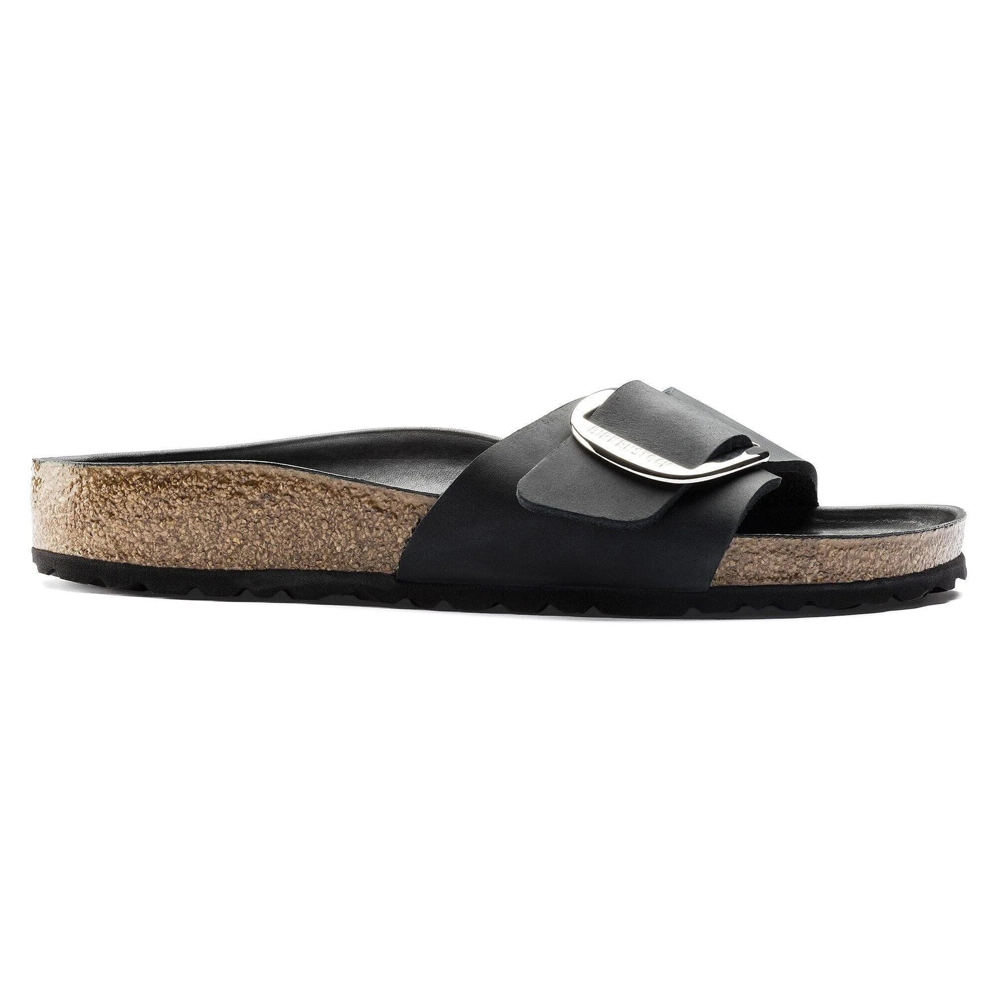 Madrid Big Buckle | Oiled Leather | Black - Image 5