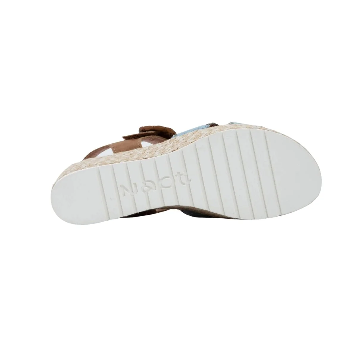 Majorca | Leather/Denim | Latte Brown - Image 6