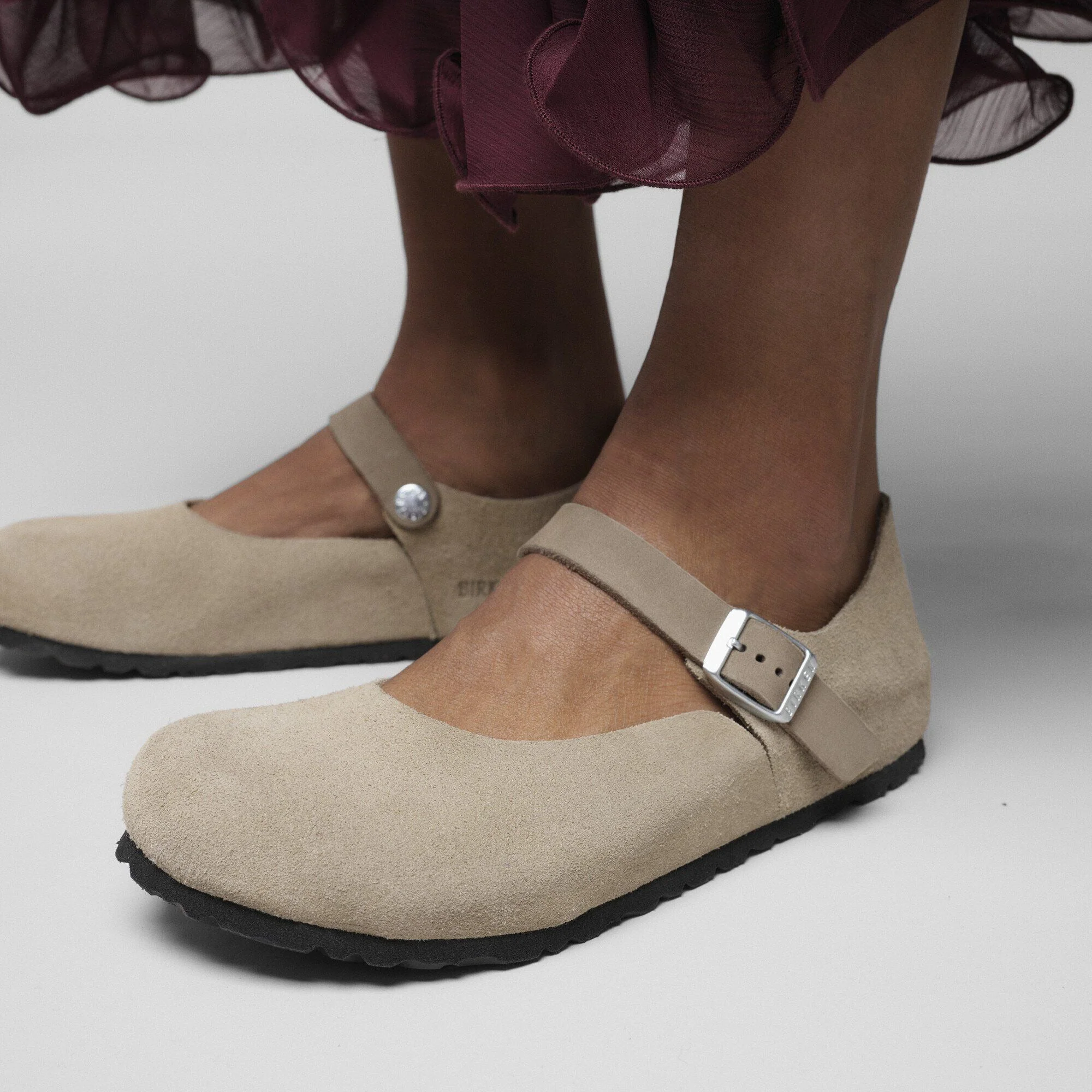 Mantova | Suede | Taupe - Image 2