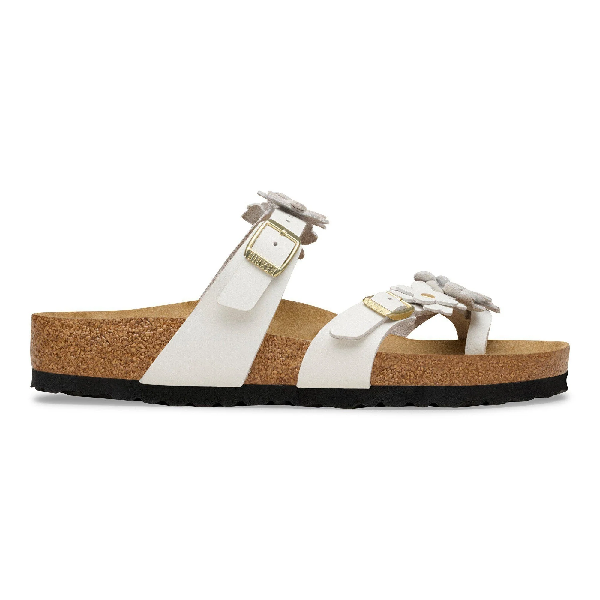 Mayari Flower | Leather | White - Image 5
