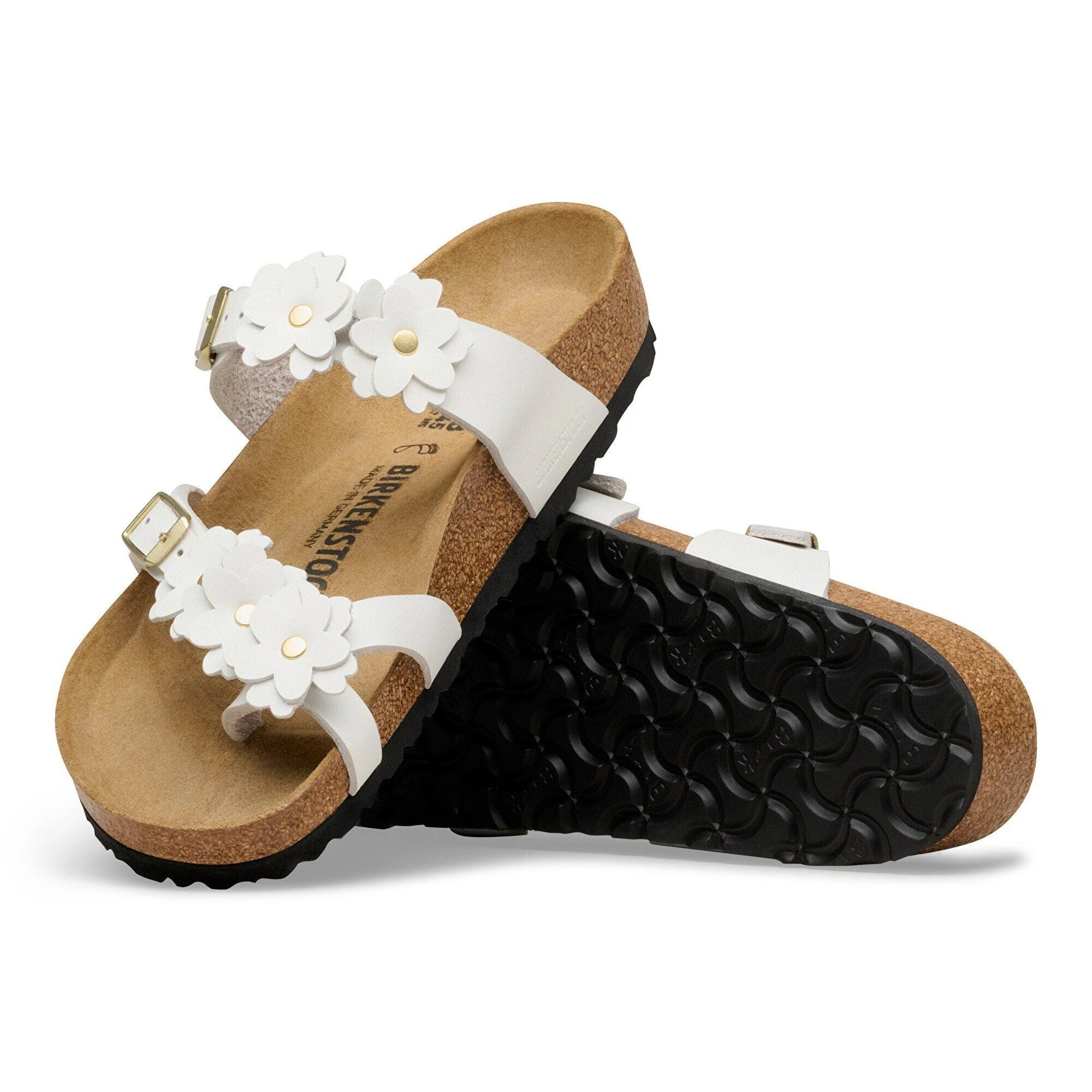 Mayari Flower | Leather | White - Image 6