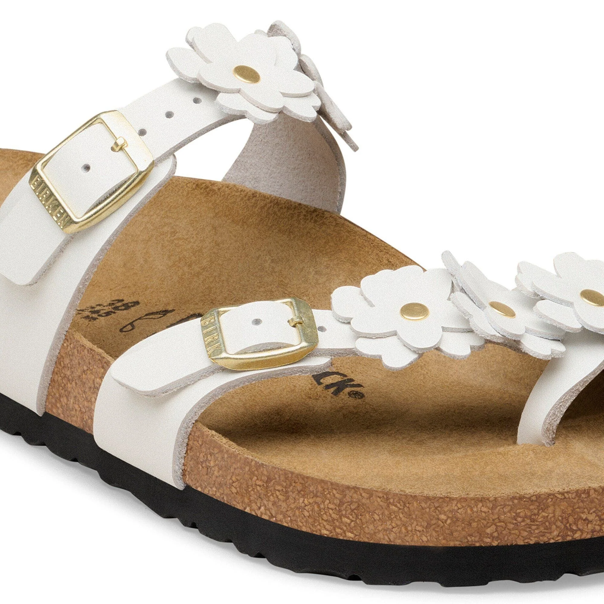 Mayari Flower | Leather | White - Image 7