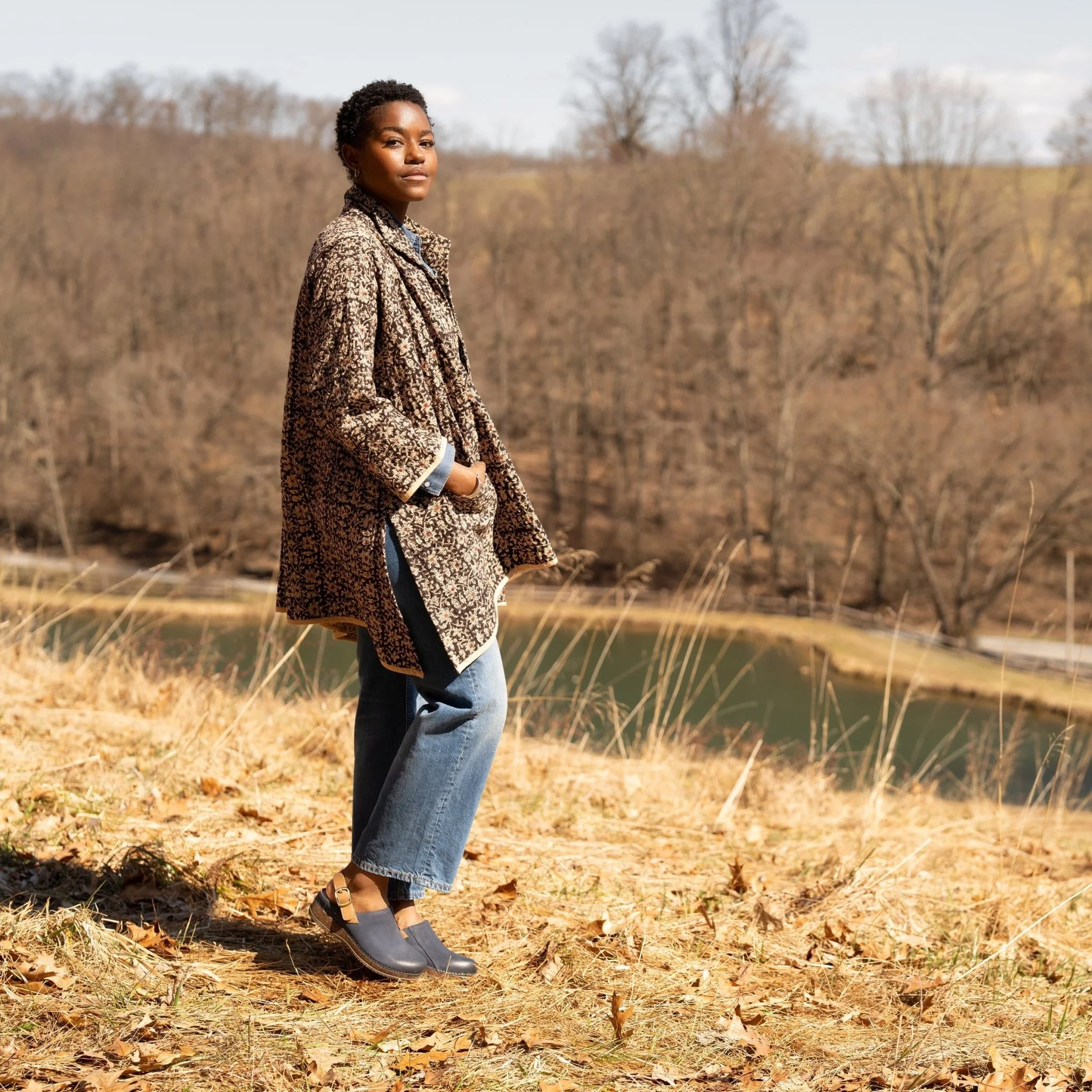 Merrin | Burnished Suede | Blue - Image 3