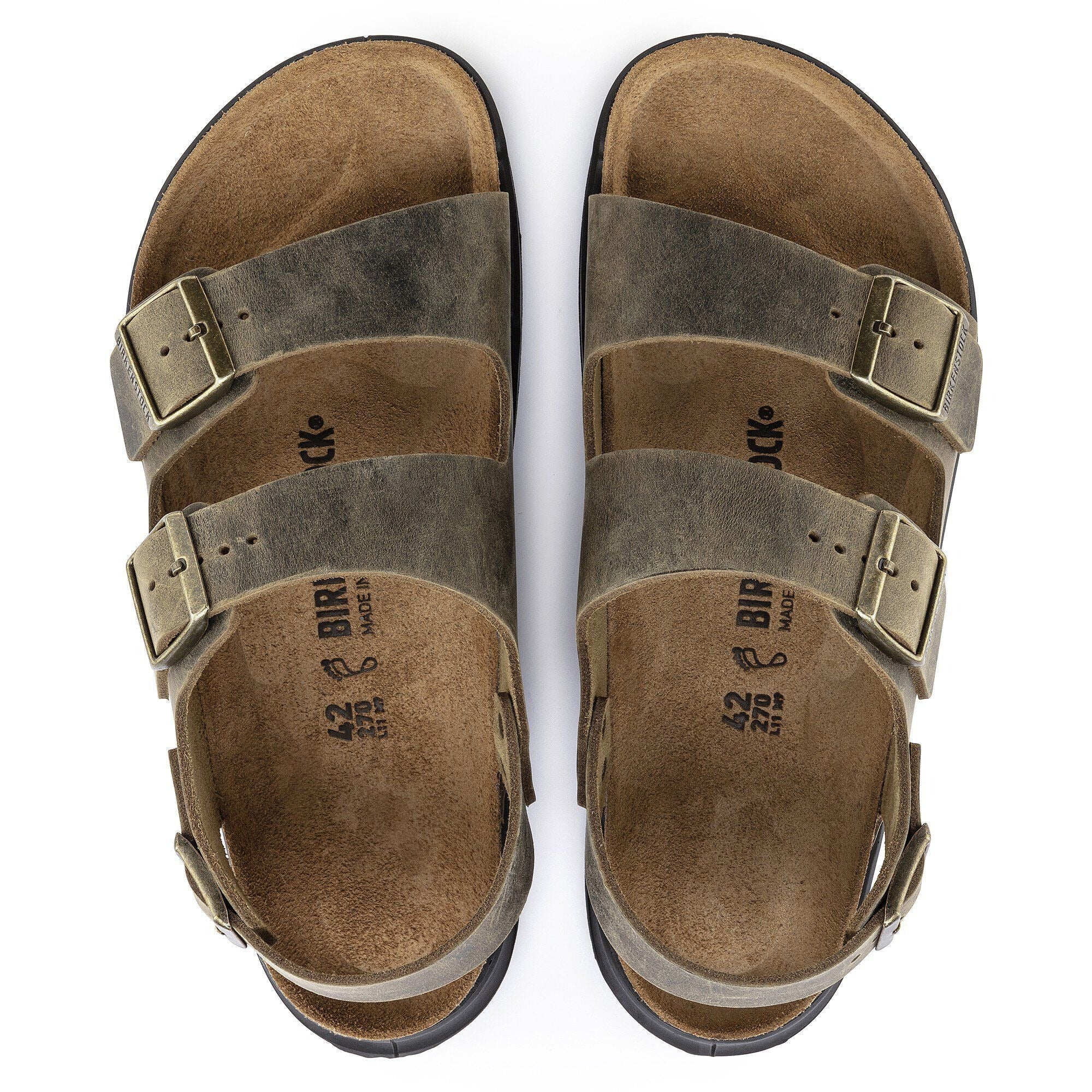 Milano Crosstown | Oiled Leather | Faded Khaki - Image 4