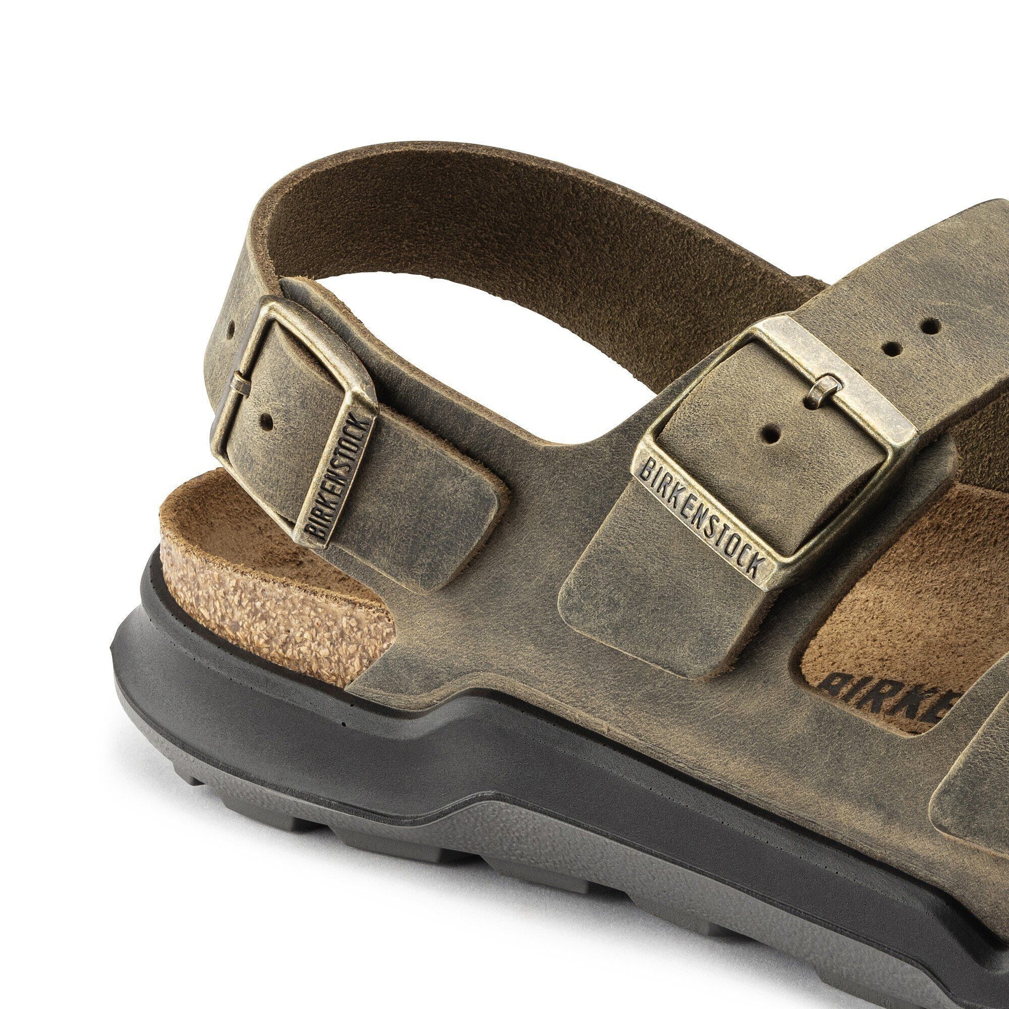 Milano Crosstown | Oiled Leather | Faded Khaki - Image 7