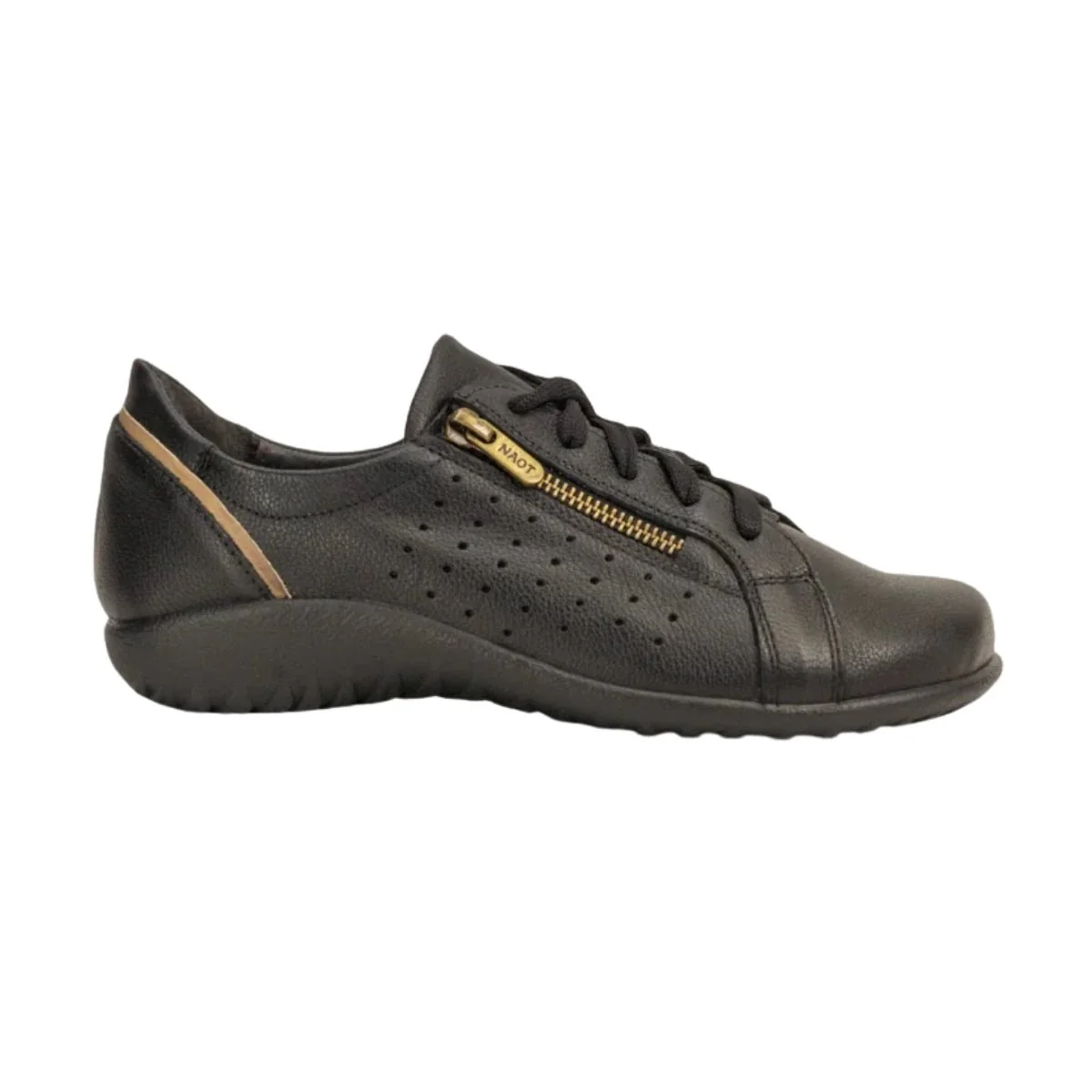 Moko | Leather | Soft Black/Khaki Beige - Image 4
