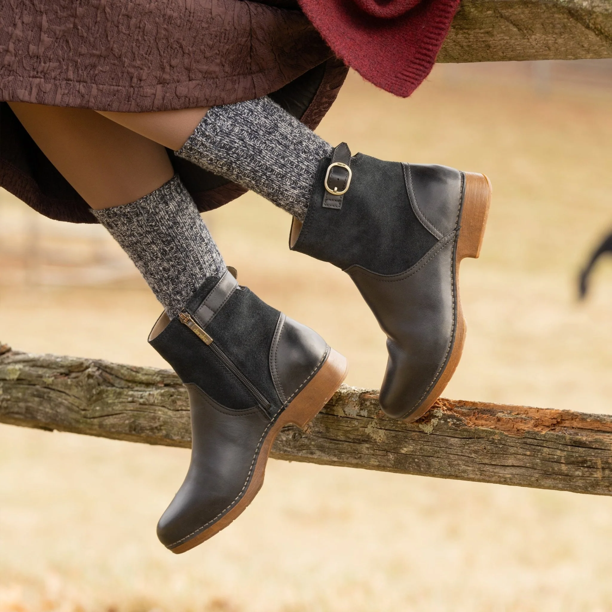 Monique | Burnished Calf | Black - Image 2