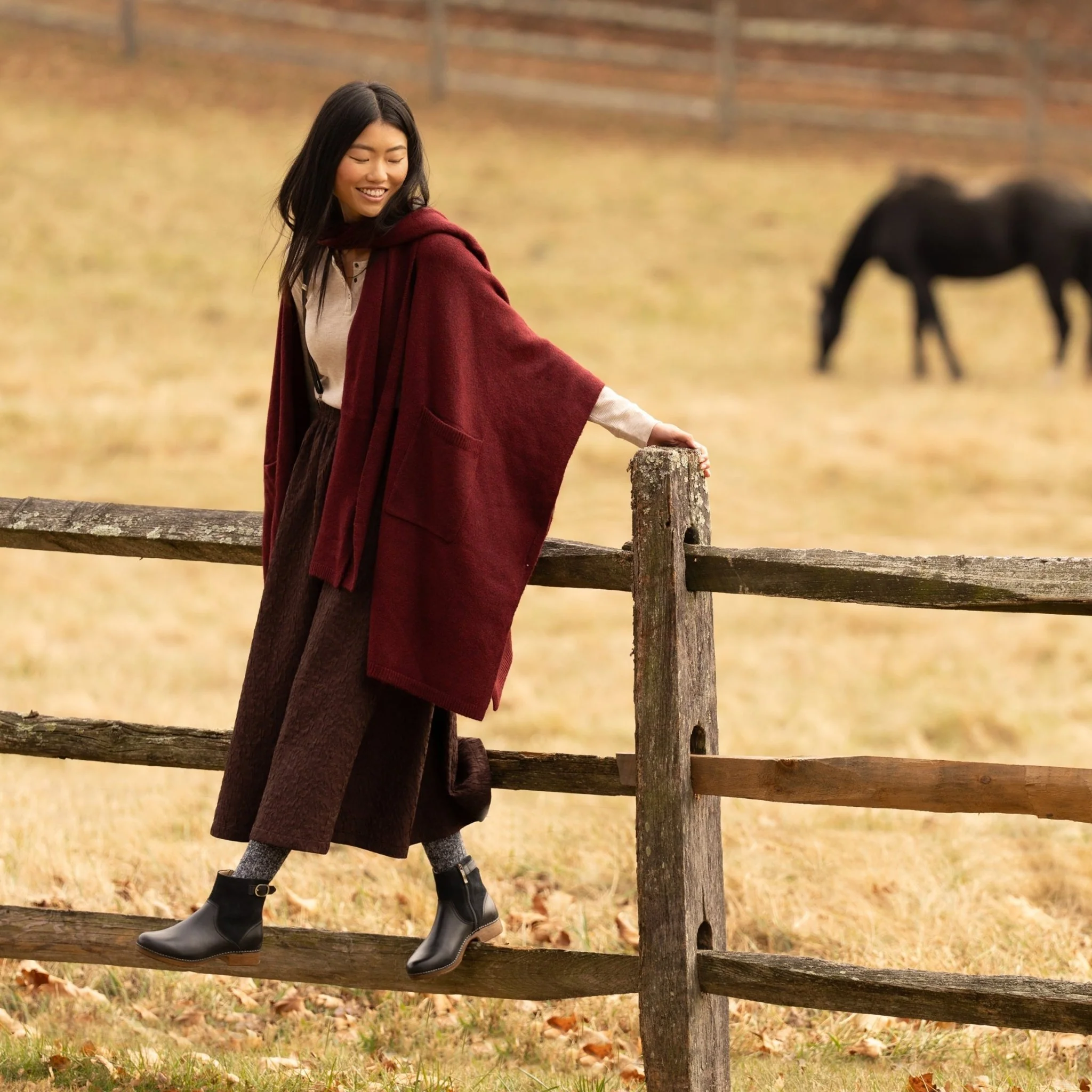 Monique | Burnished Calf | Black - Image 3