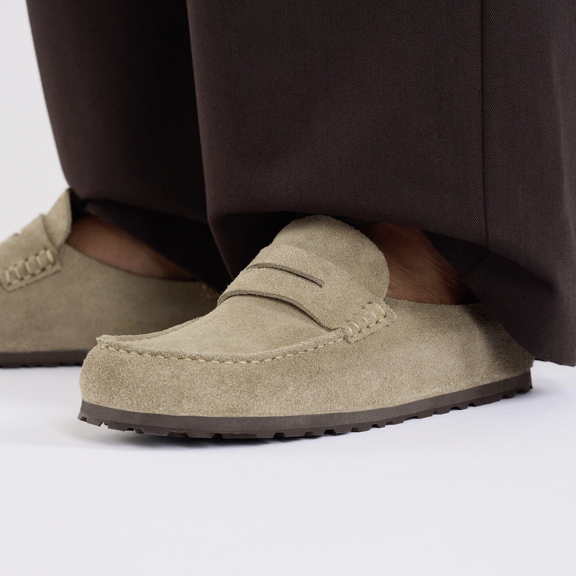 Naples Wrapped | Suede | Taupe - Image 2