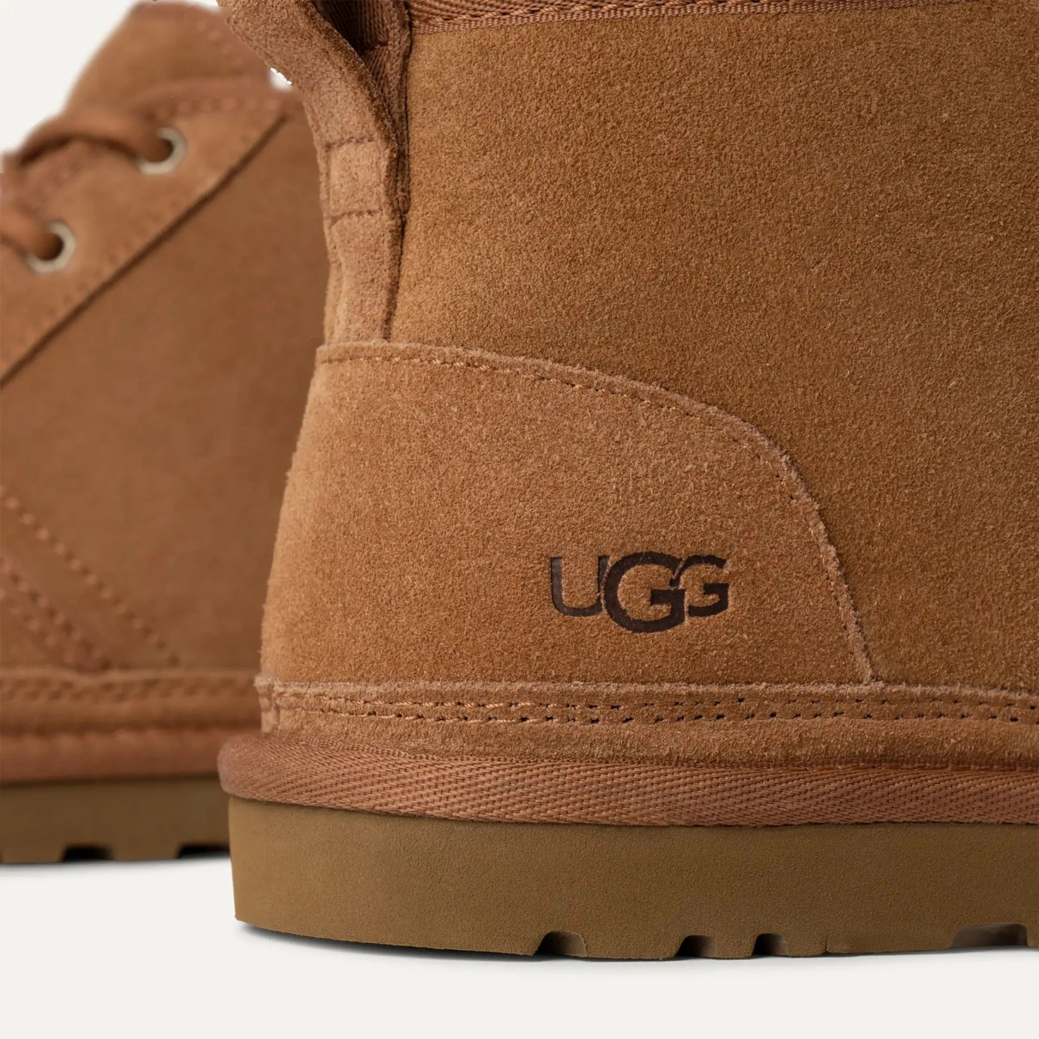 Neumel Shoe | Men | Suede/Sheepskin | Chestnut - Image 5