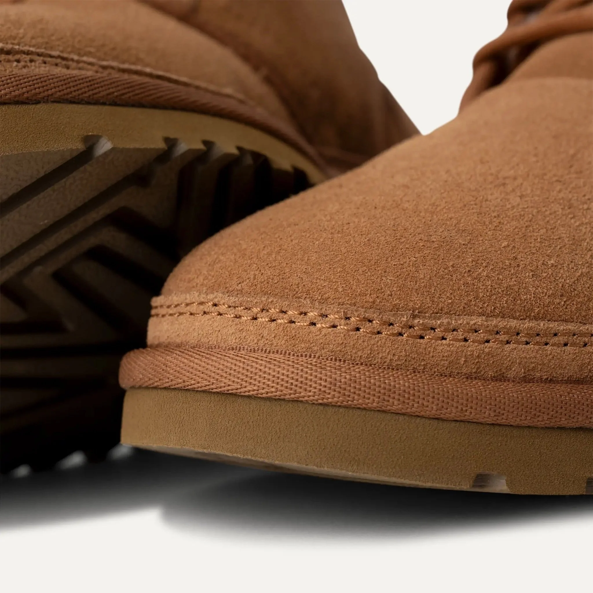 Neumel Shoe | Men | Suede/Sheepskin | Chestnut - Image 6