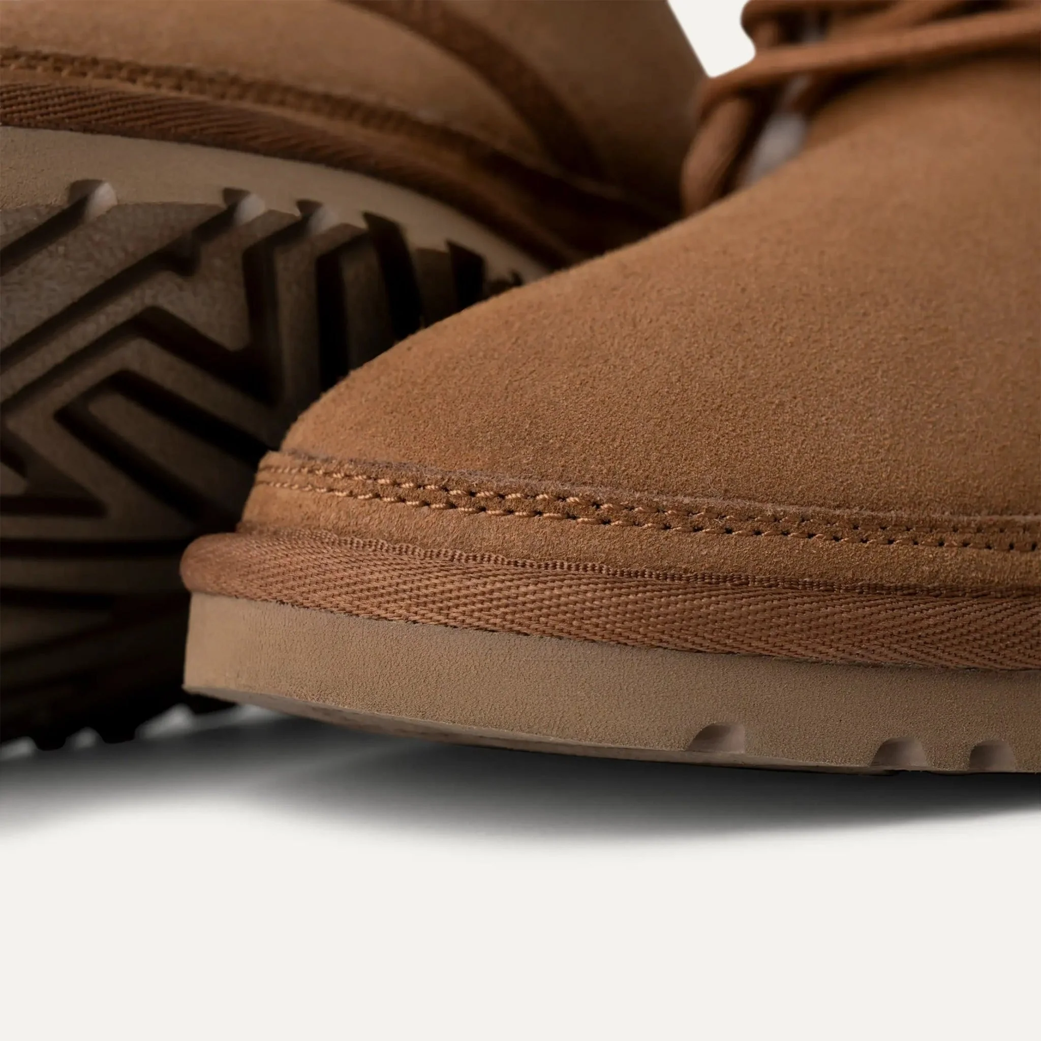 Neumel Shoe | Women | Suede/Sheepskin | Chestnut - Image 6