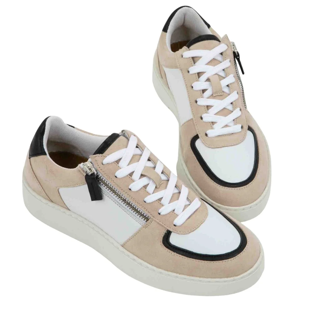 Newbury | Leather/Suede | Almond - Image 2