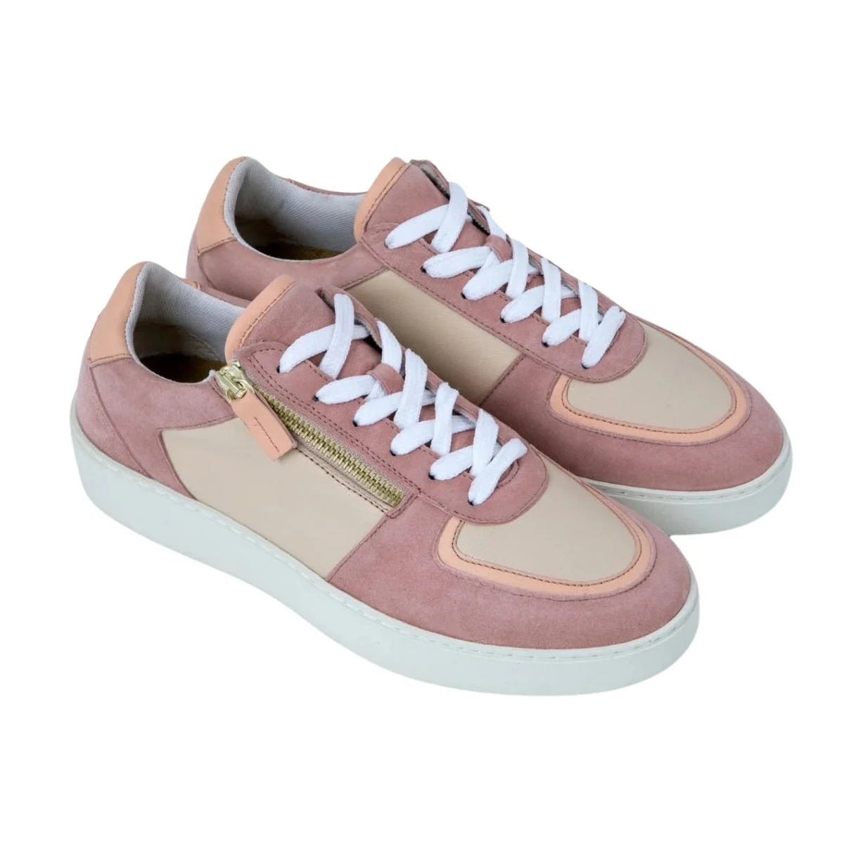 Newbury | Leather/Suede | Peach - Image 3