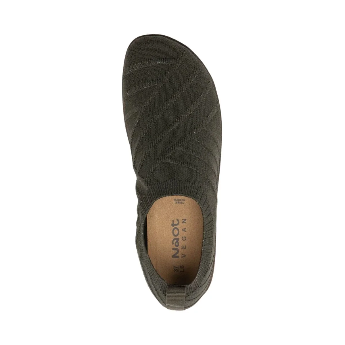 Okahu | Vegan | Sparkle Knit | Olive/Gold - Image 5