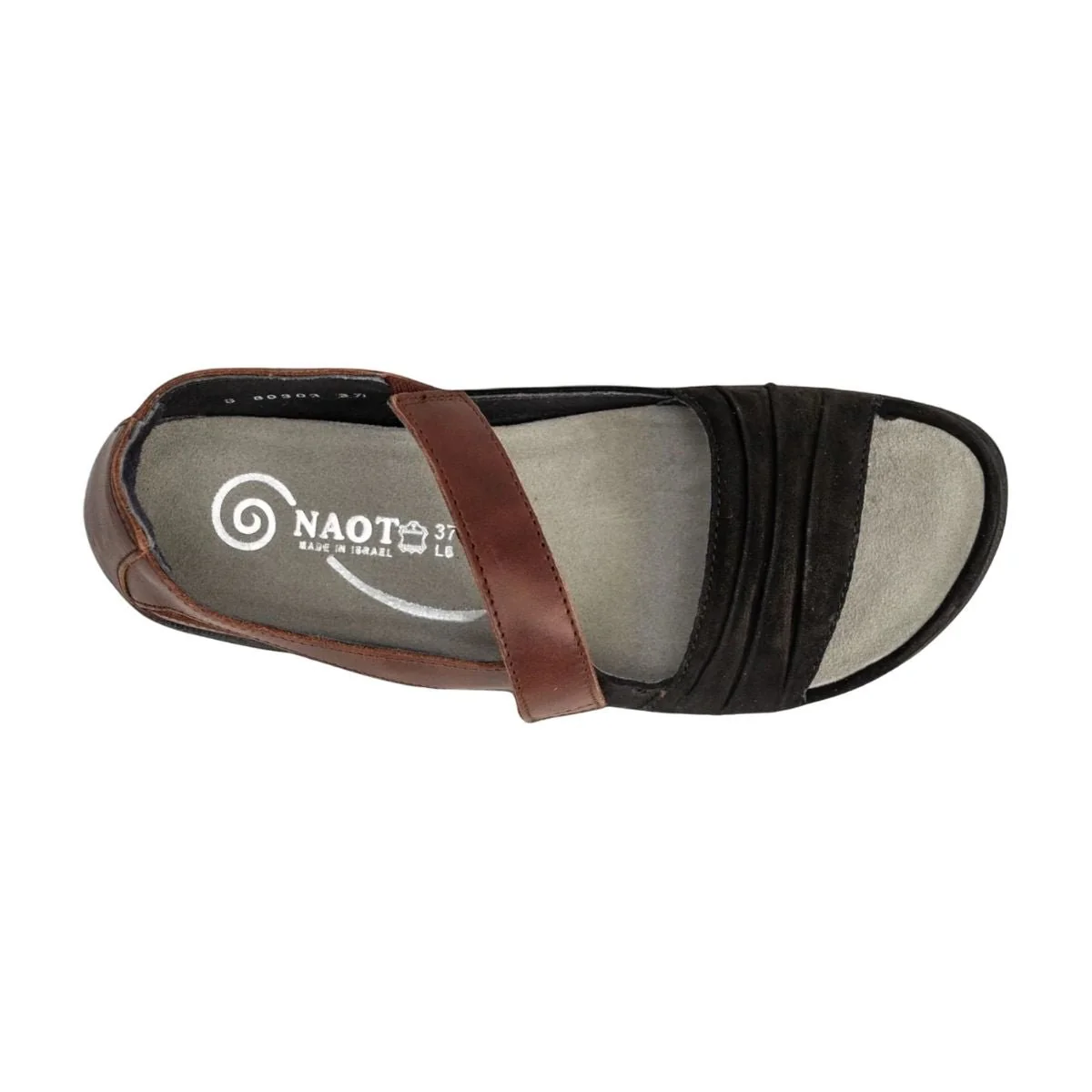 Papaki | Nubuck/Leather | Black/Cinnamon - Image 5