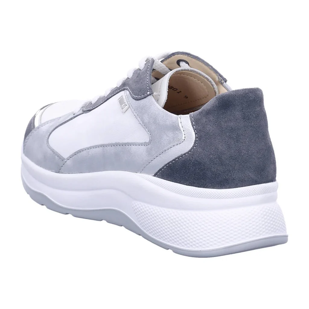 Piccadilly Trendline | Leather | White Silver - Image 5