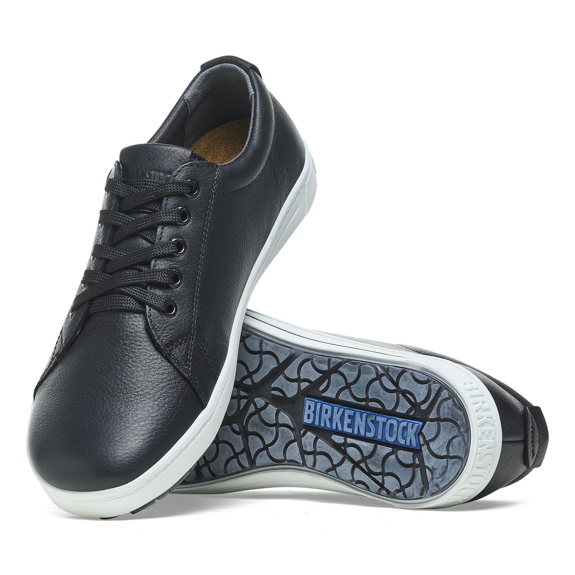 QO 500 Lace Up | Leather | Black/White - Image 4