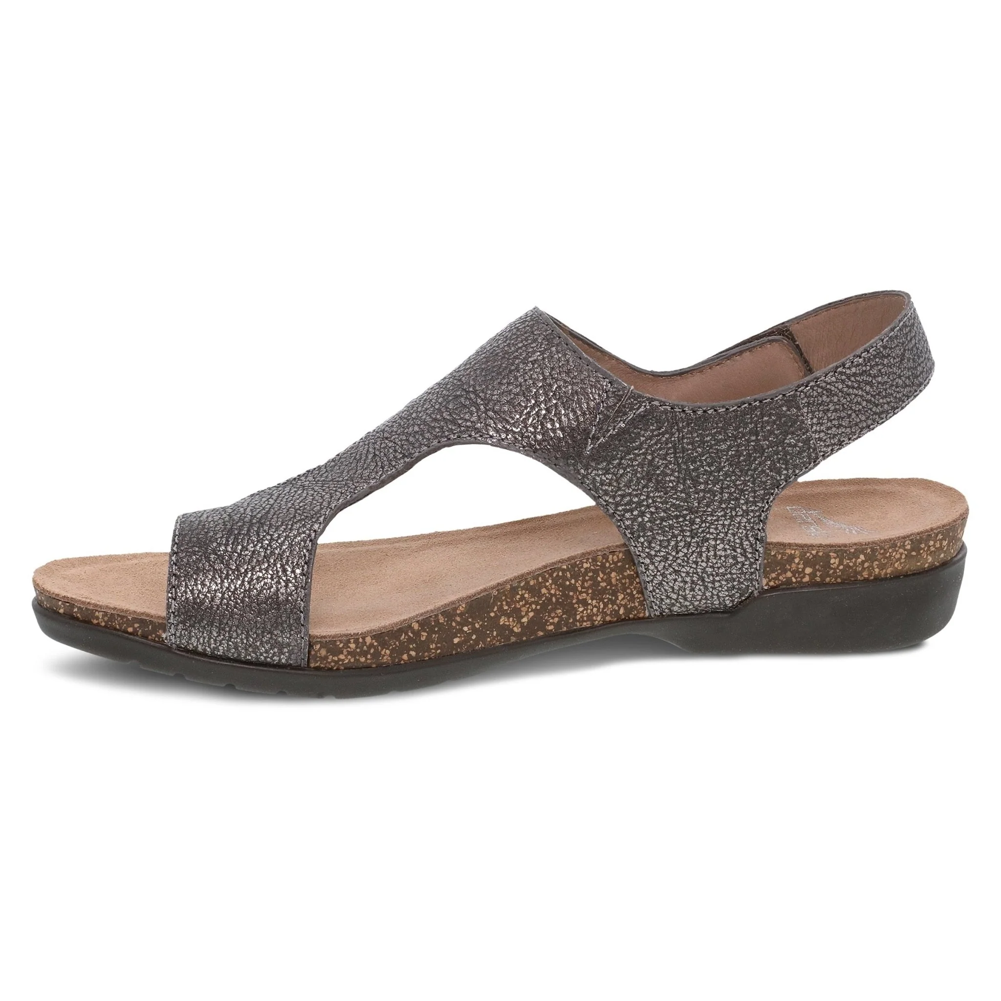Reece | Metallic Leather | Pewter - Image 6