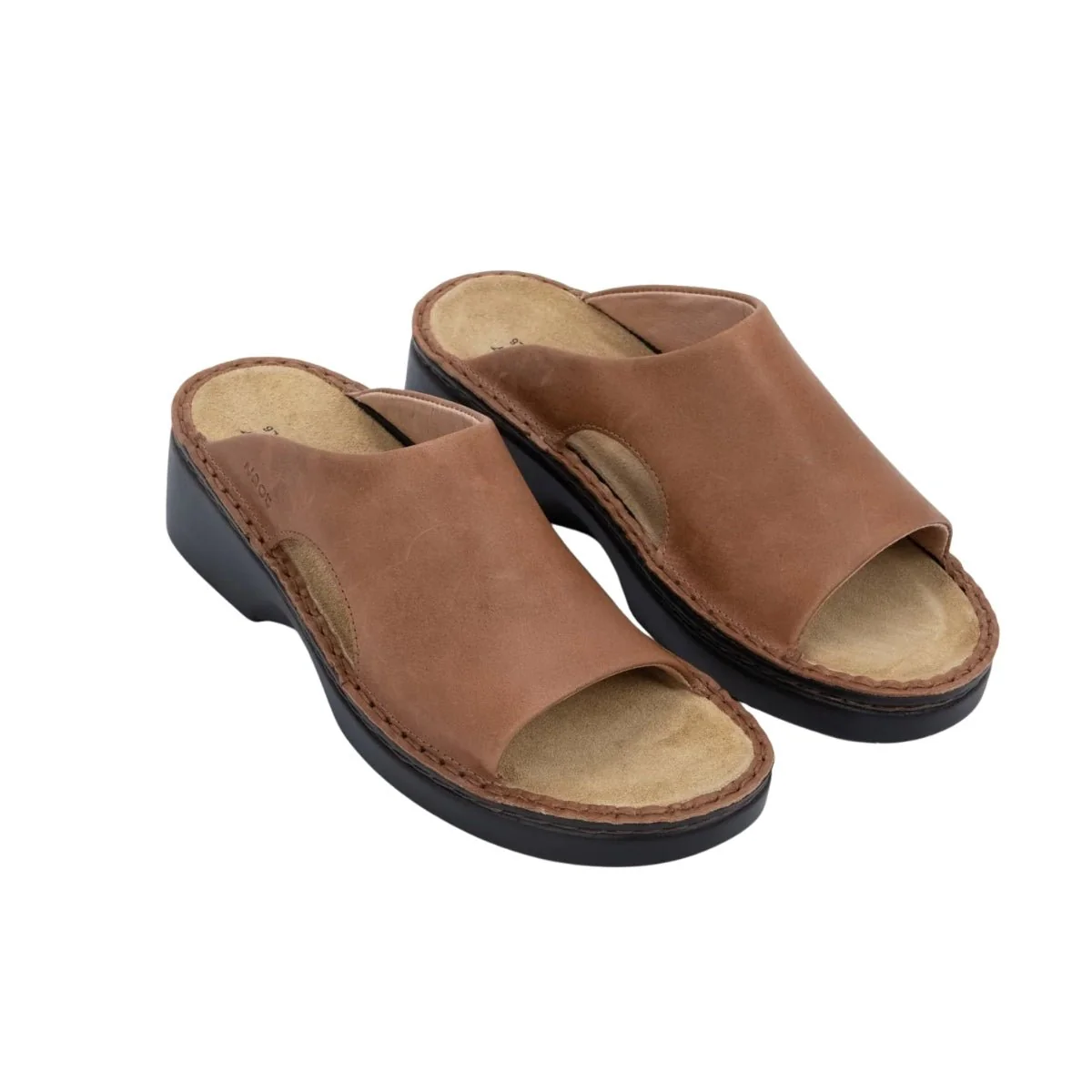 Rome | Leather | Latte Brown - Image 3