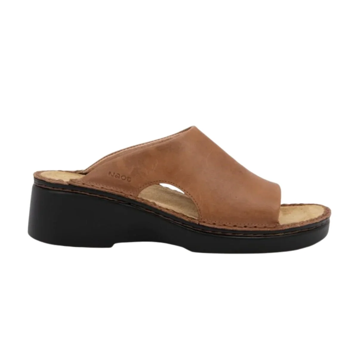 Rome | Leather | Latte Brown - Image 4
