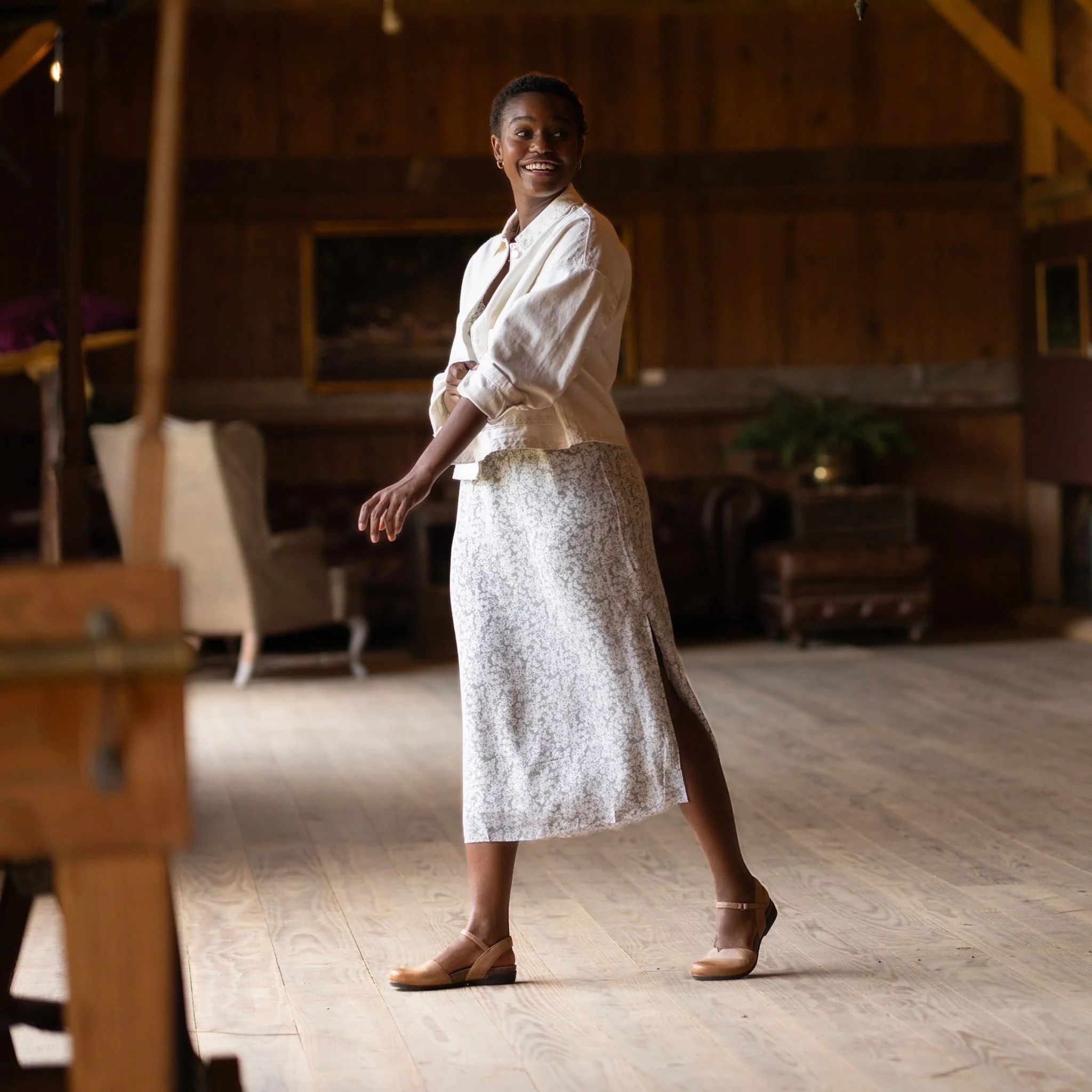 Rowan | Distressed Leather | Honey - Image 3