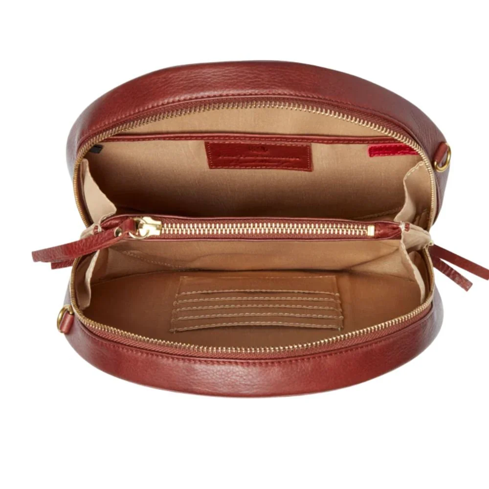 Sawyer Circle Crossbody | Garnet - Image 3